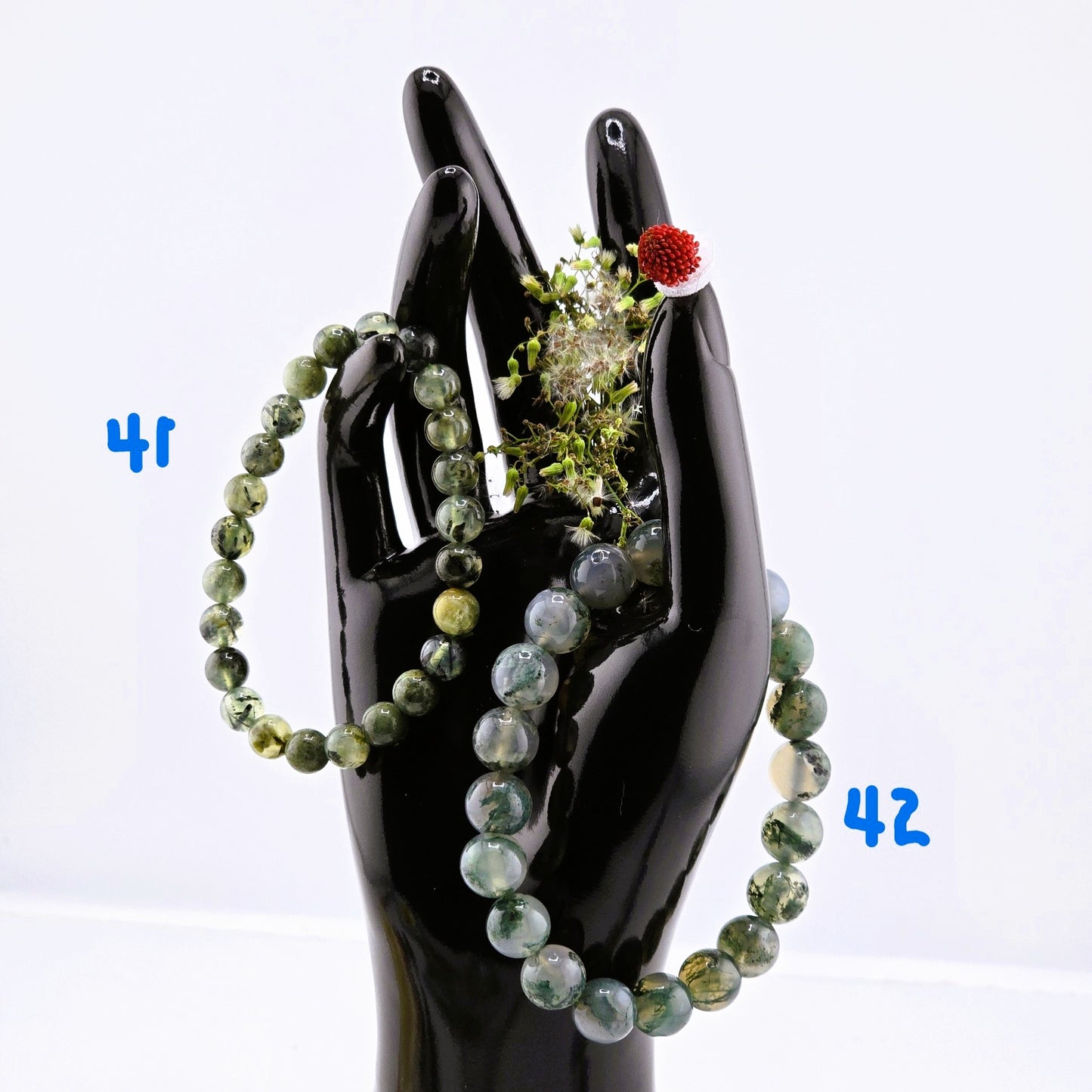 (Part 1) Balance your energy while wearing BEADED BRACLETS – With & Without Charm – Item B (Agate - Aventurine)