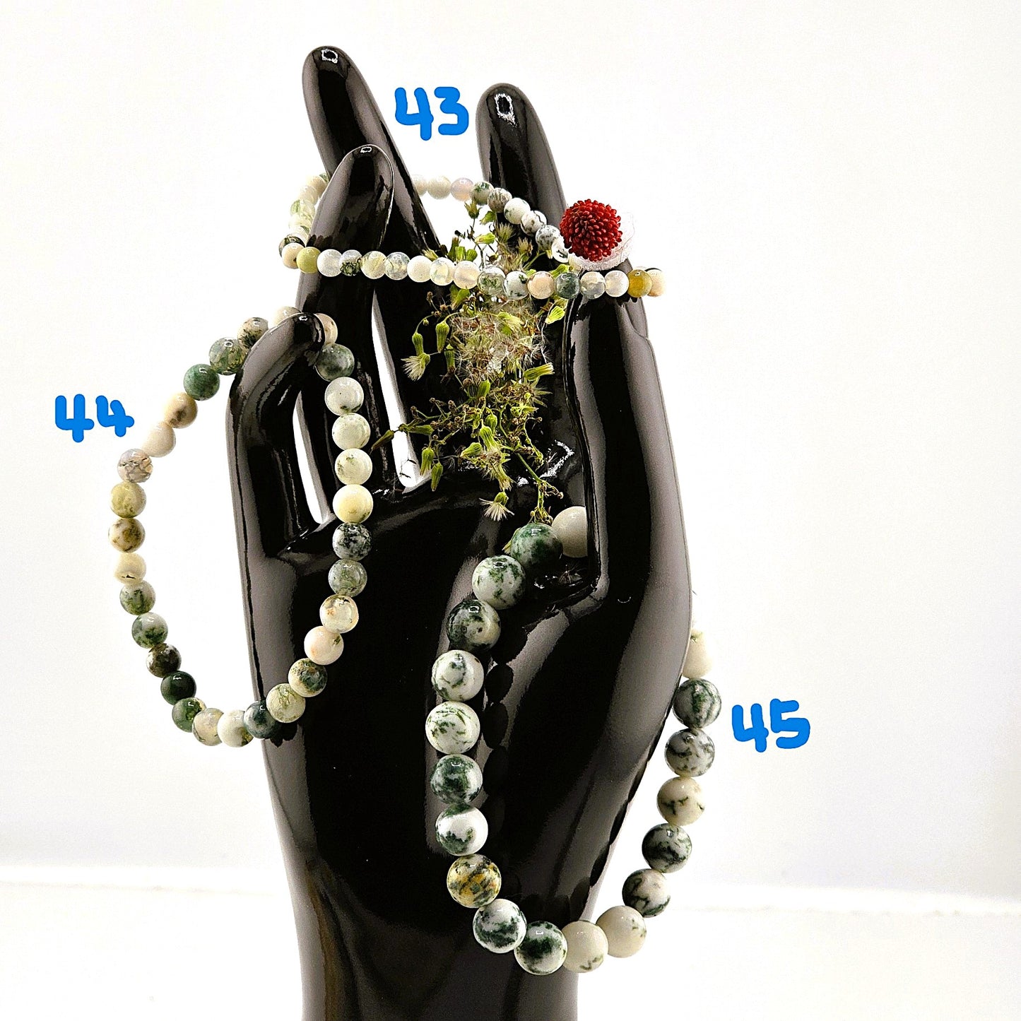 (Part 1) Balance your energy while wearing BEADED BRACLETS – With & Without Charm – Item B (Agate - Aventurine)