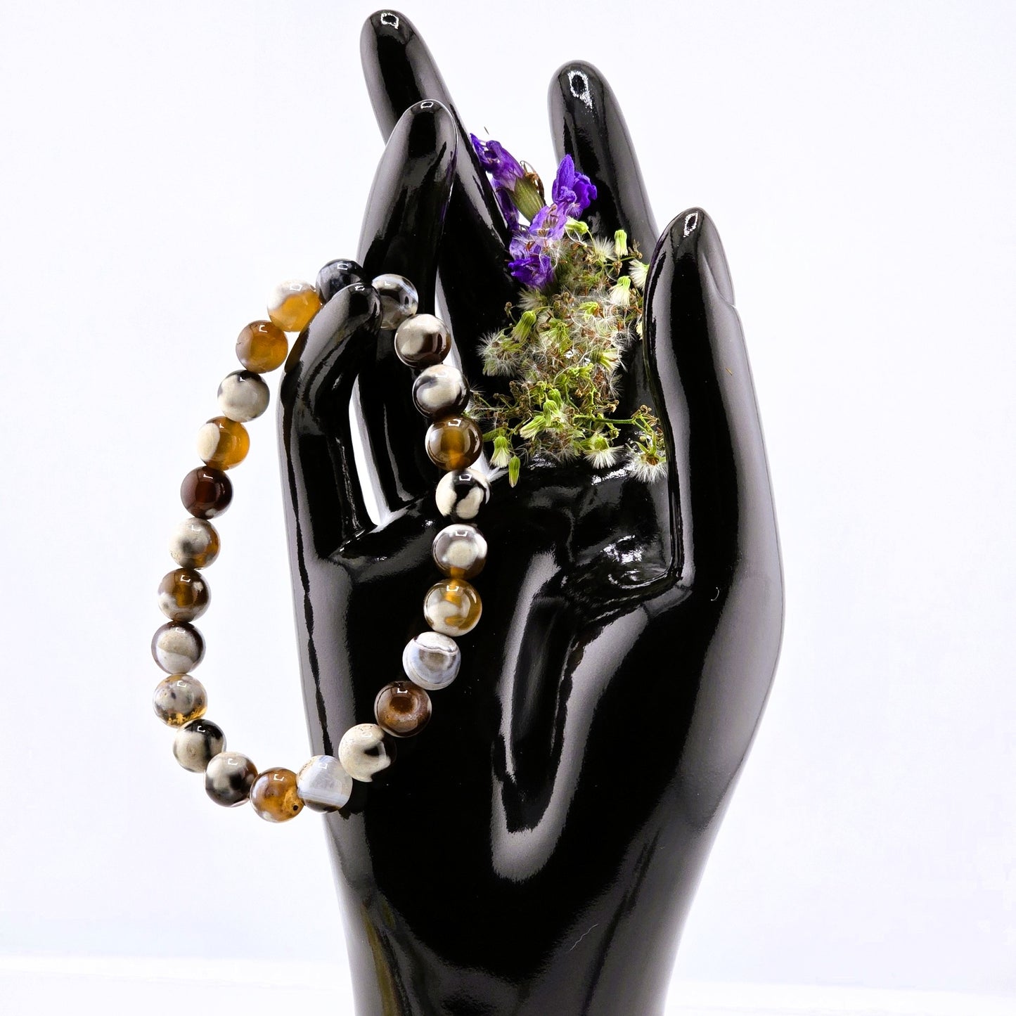 (Part 1) Balance your energy while wearing BEADED BRACLETS – With & Without Charm – Item B (Agate - Aventurine)