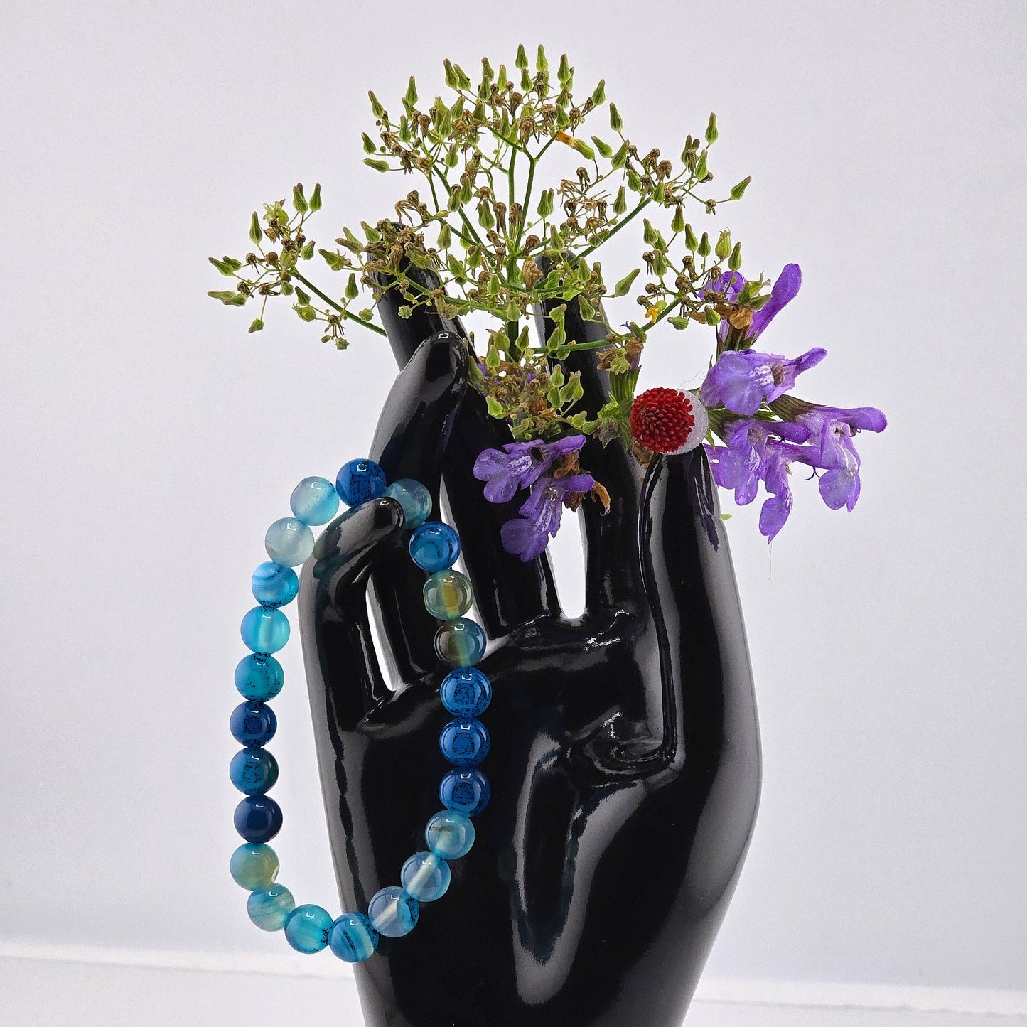 (Part 1) Balance your energy while wearing BEADED BRACLETS – With & Without Charm – Item B (Agate - Aventurine)
