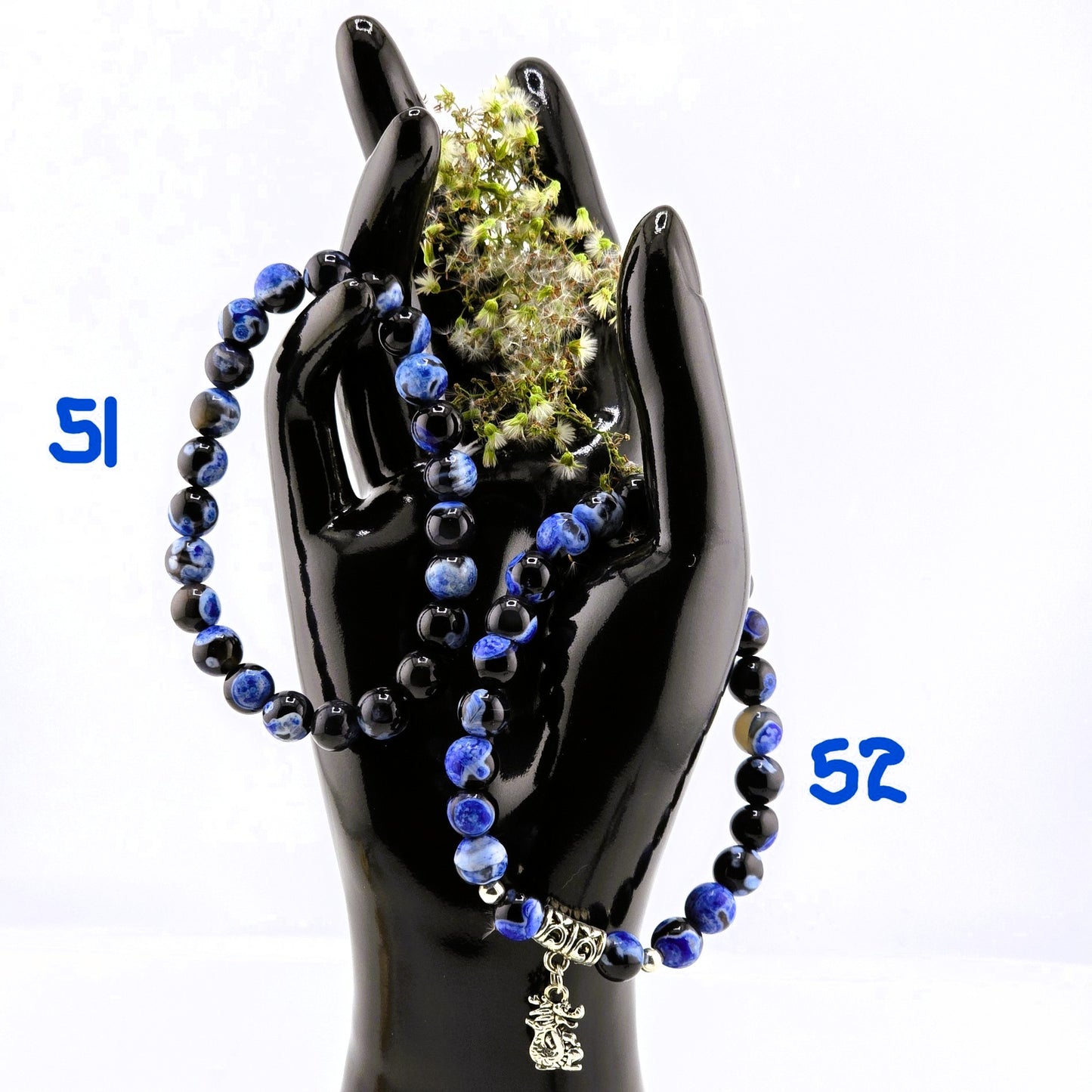 (Part 1) Balance your energy while wearing BEADED BRACLETS – With & Without Charm – Item B (Agate - Aventurine)