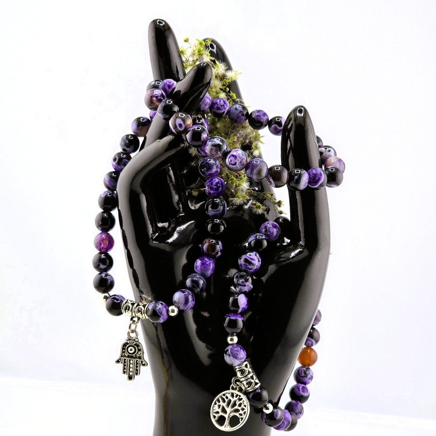 (Part 1) Balance your energy while wearing BEADED BRACLETS – With & Without Charm – Item B (Agate - Aventurine)