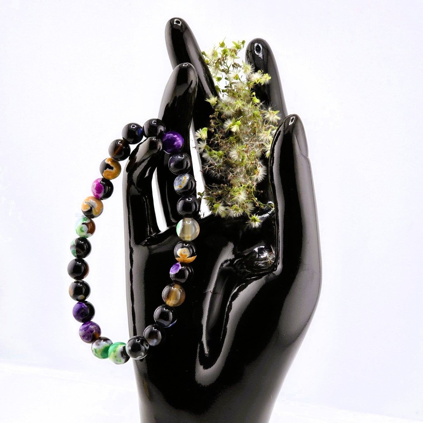(Part 1) Balance your energy while wearing BEADED BRACLETS – With & Without Charm – Item B (Agate - Aventurine)
