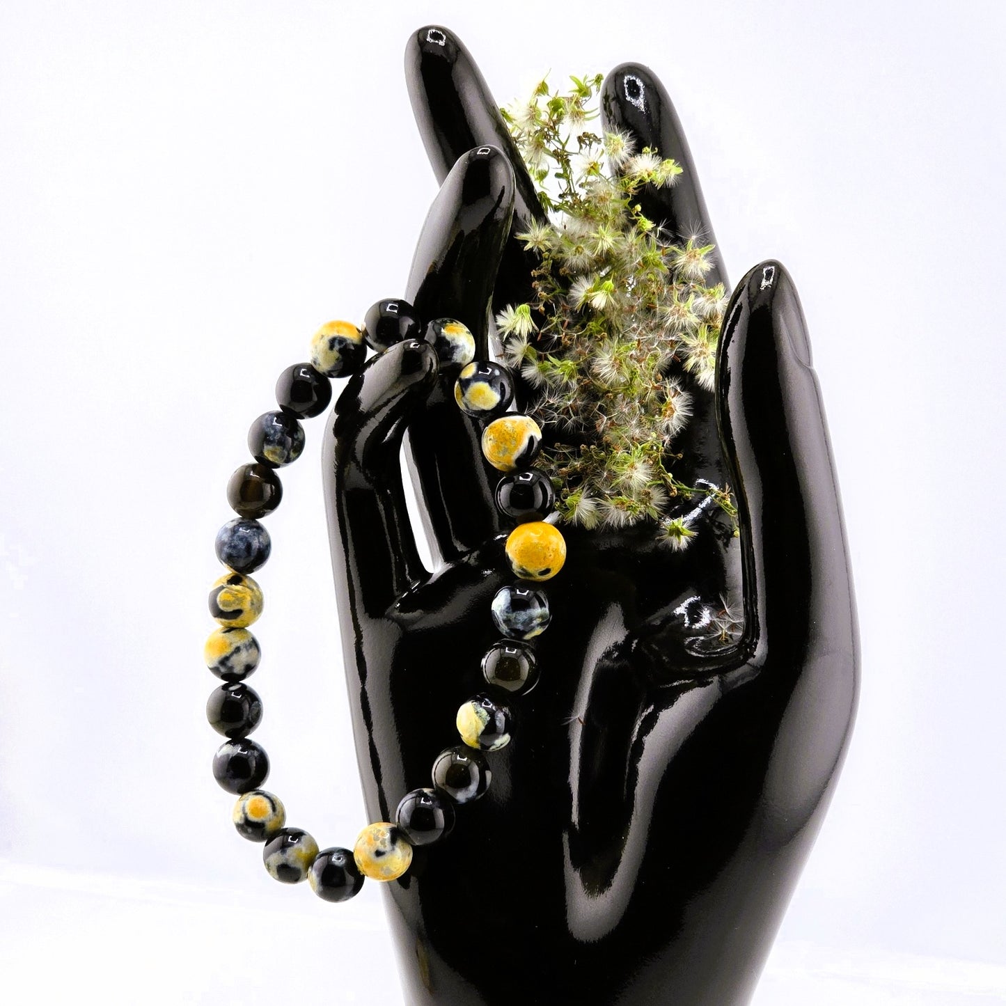 (Part 1) Balance your energy while wearing BEADED BRACLETS – With & Without Charm – Item B (Agate - Aventurine)