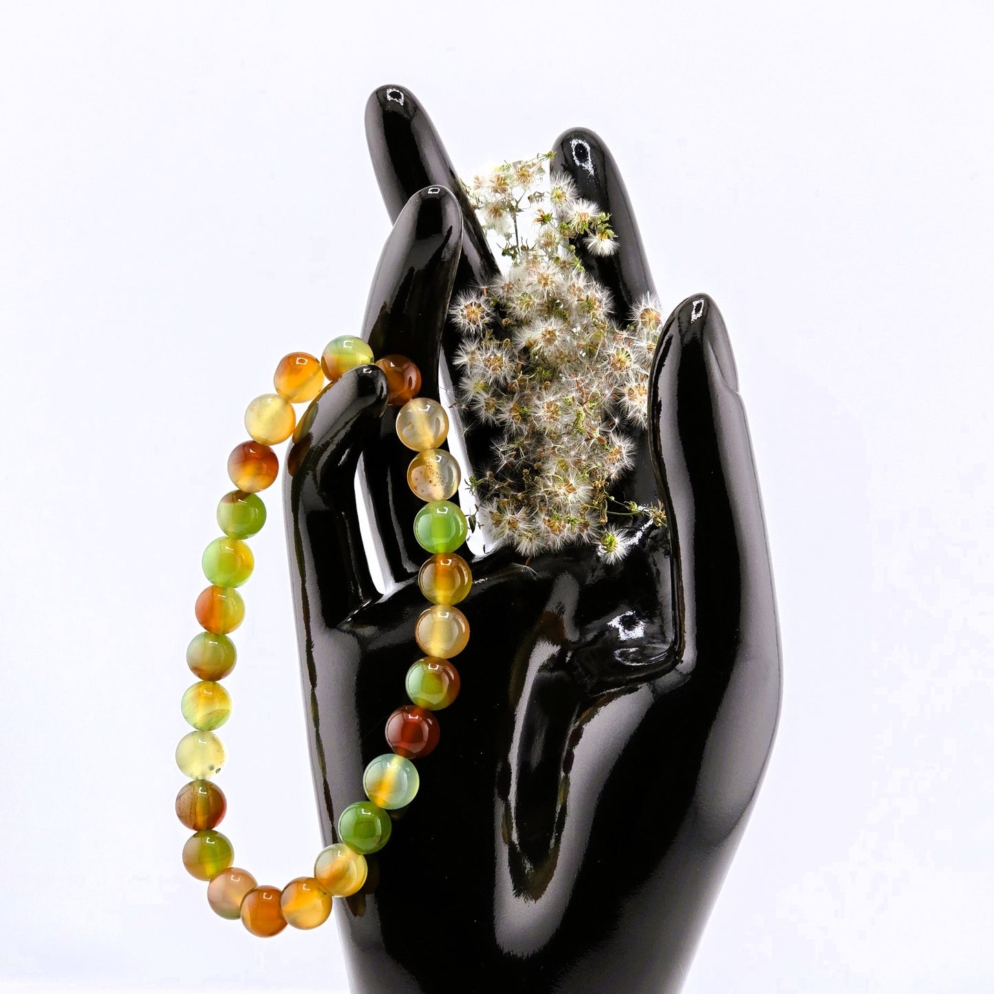 (Part 1) Balance your energy while wearing BEADED BRACLETS – With & Without Charm – Item B (Agate - Aventurine)