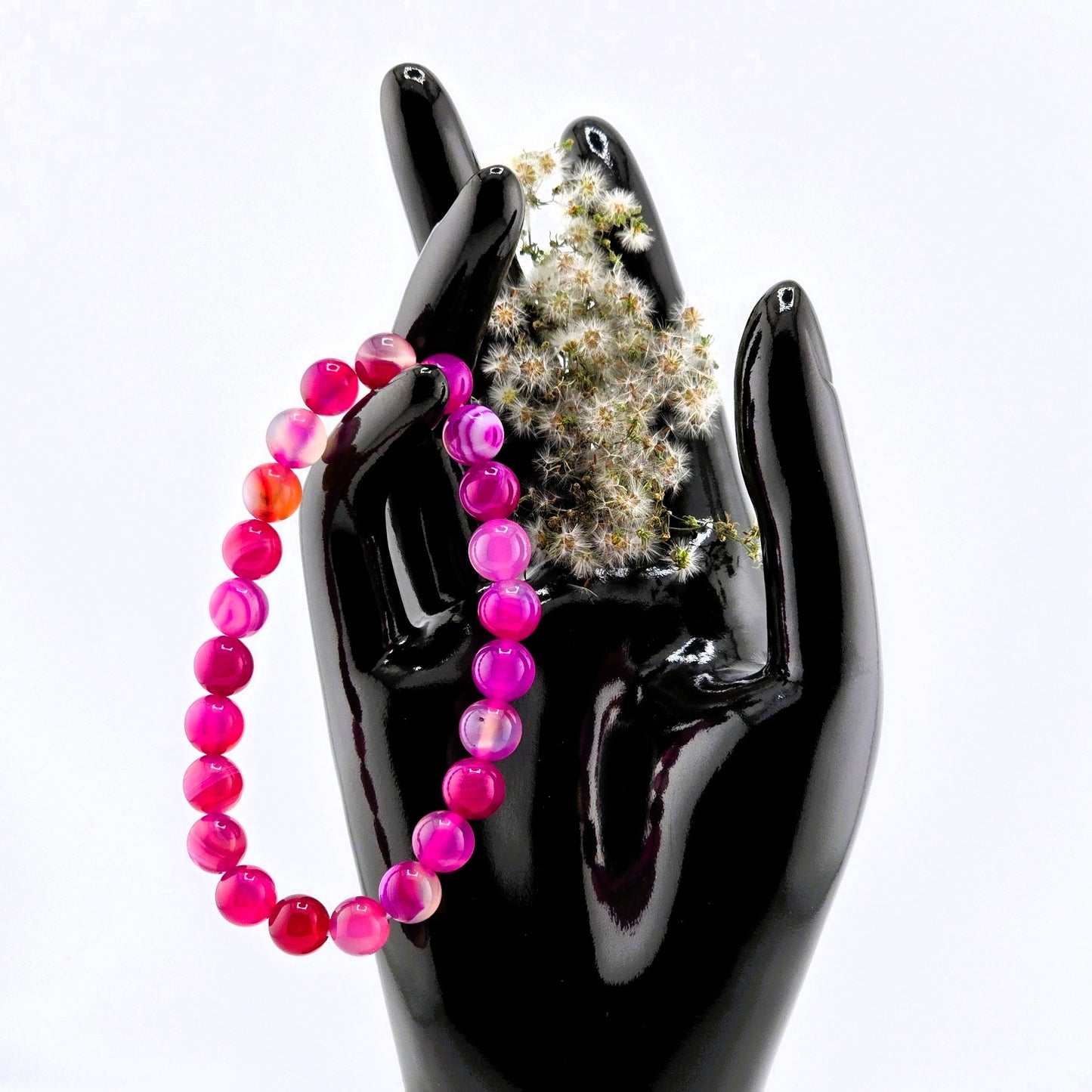 (Part 1) Balance your energy while wearing BEADED BRACLETS – With & Without Charm – Item B (Agate - Aventurine)