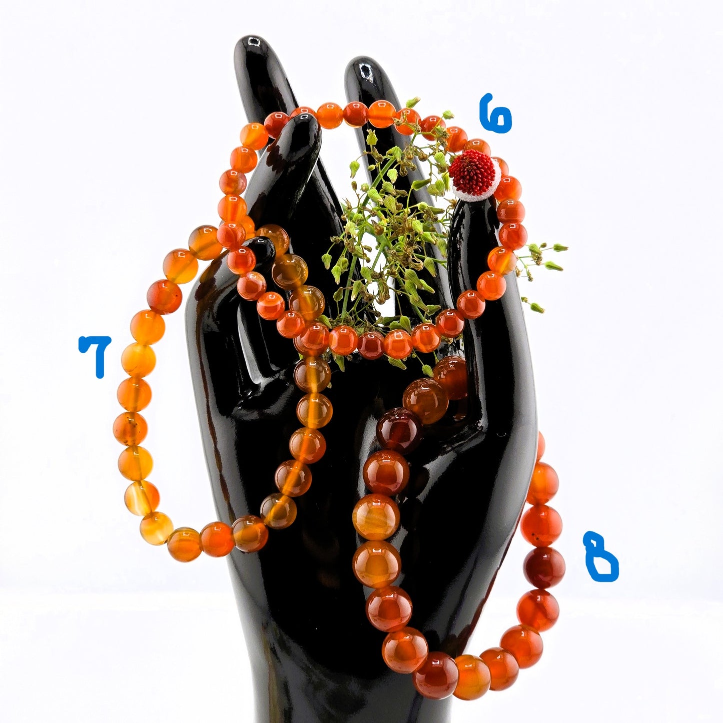 (Part 1) Balance your energy while wearing BEADED BRACLETS – With & Without Charm – Item B (Agate - Aventurine)