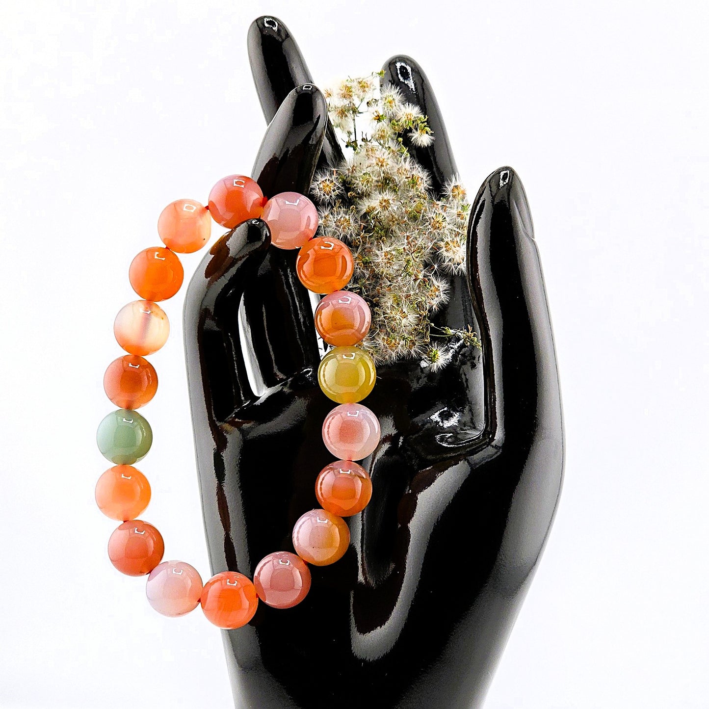 (Part 1) Balance your energy while wearing BEADED BRACLETS – With & Without Charm – Item B (Agate - Aventurine)
