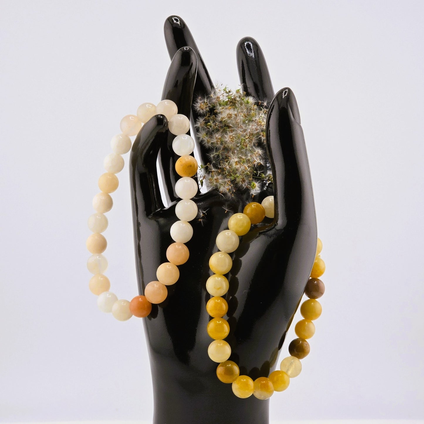 (Part 1) Balance your energy while wearing BEADED BRACLETS – With & Without Charm – Item B (Agate - Aventurine)