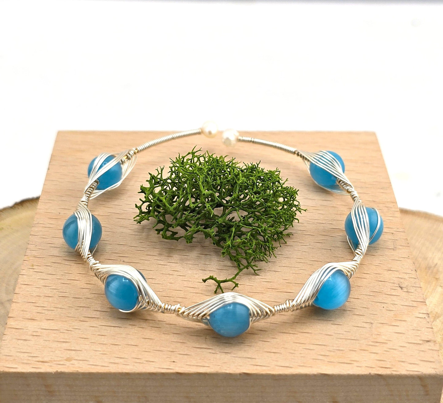 Charming Metal Yellow & Silver Tone Bracelets with Crystal Stones – Item BB