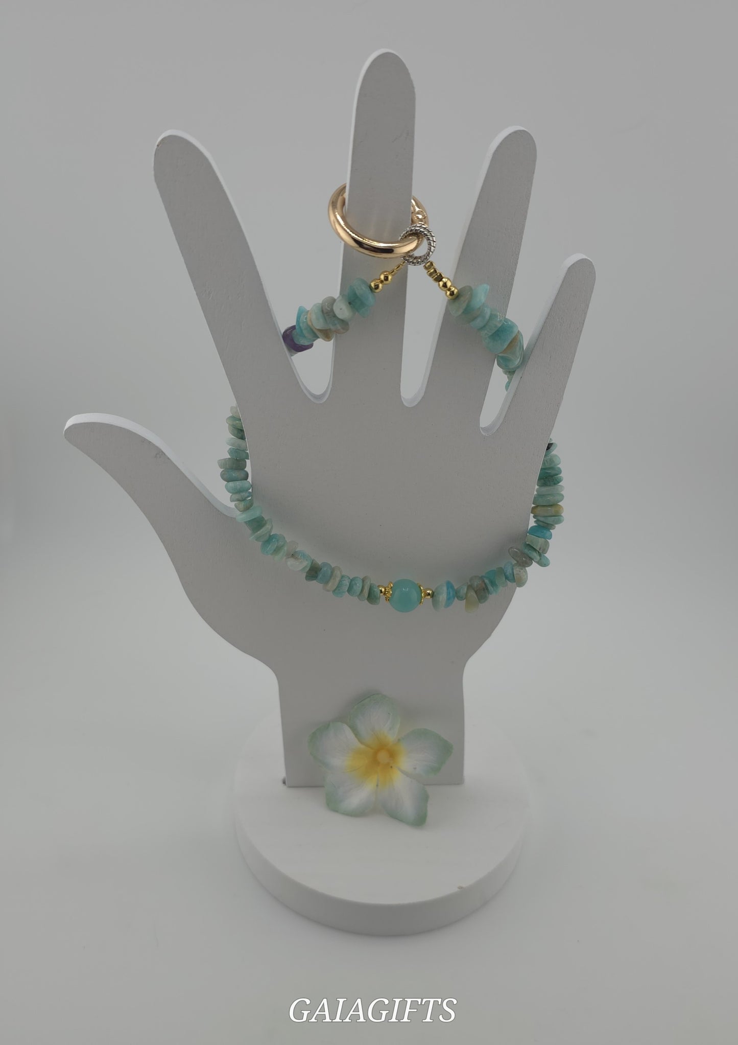 Illuminate Your MOBILE Experience with a Crystal-Embellished WRIST BRACLET- Item E