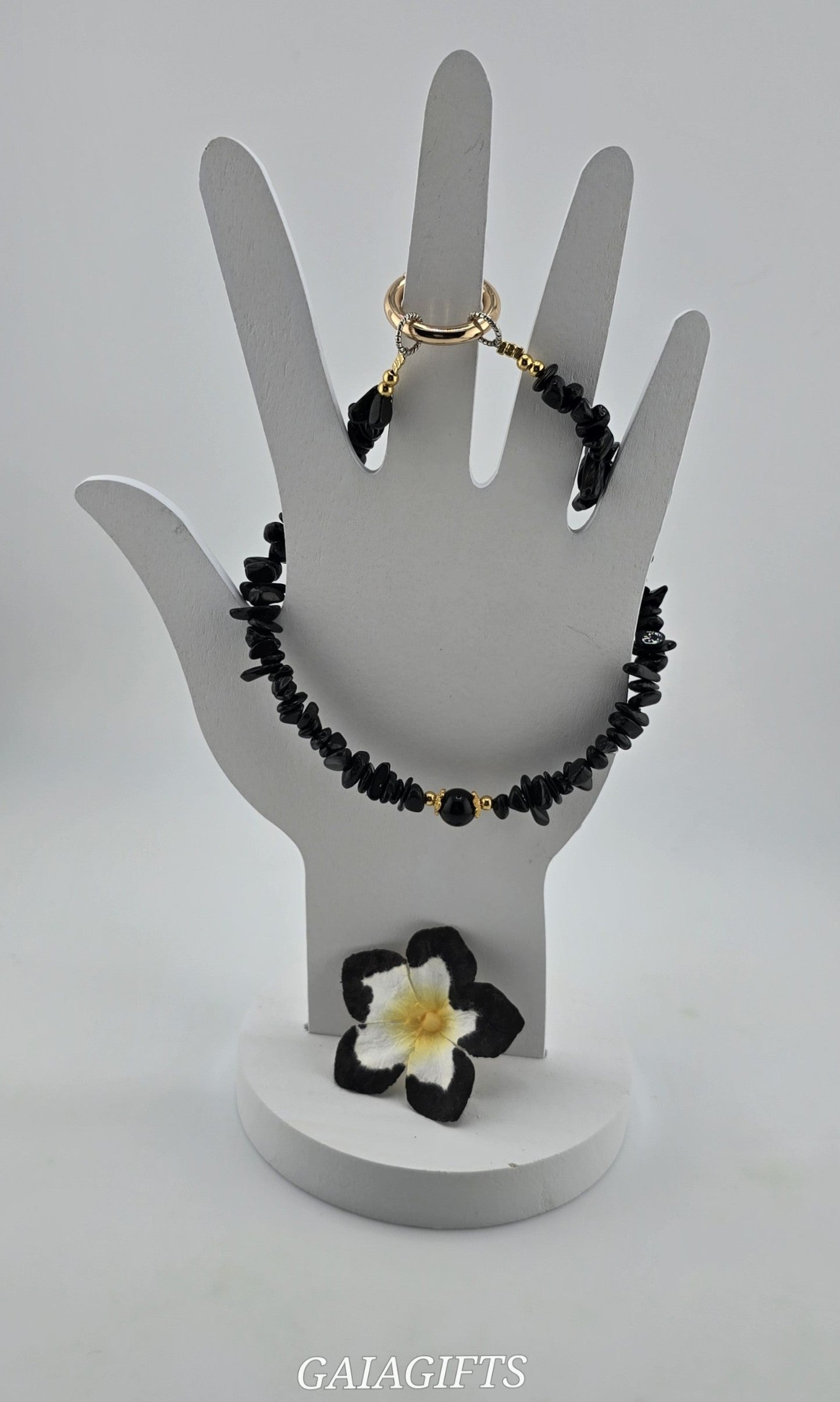 Illuminate Your MOBILE Experience with a Crystal-Embellished WRIST BRACLET- Item E
