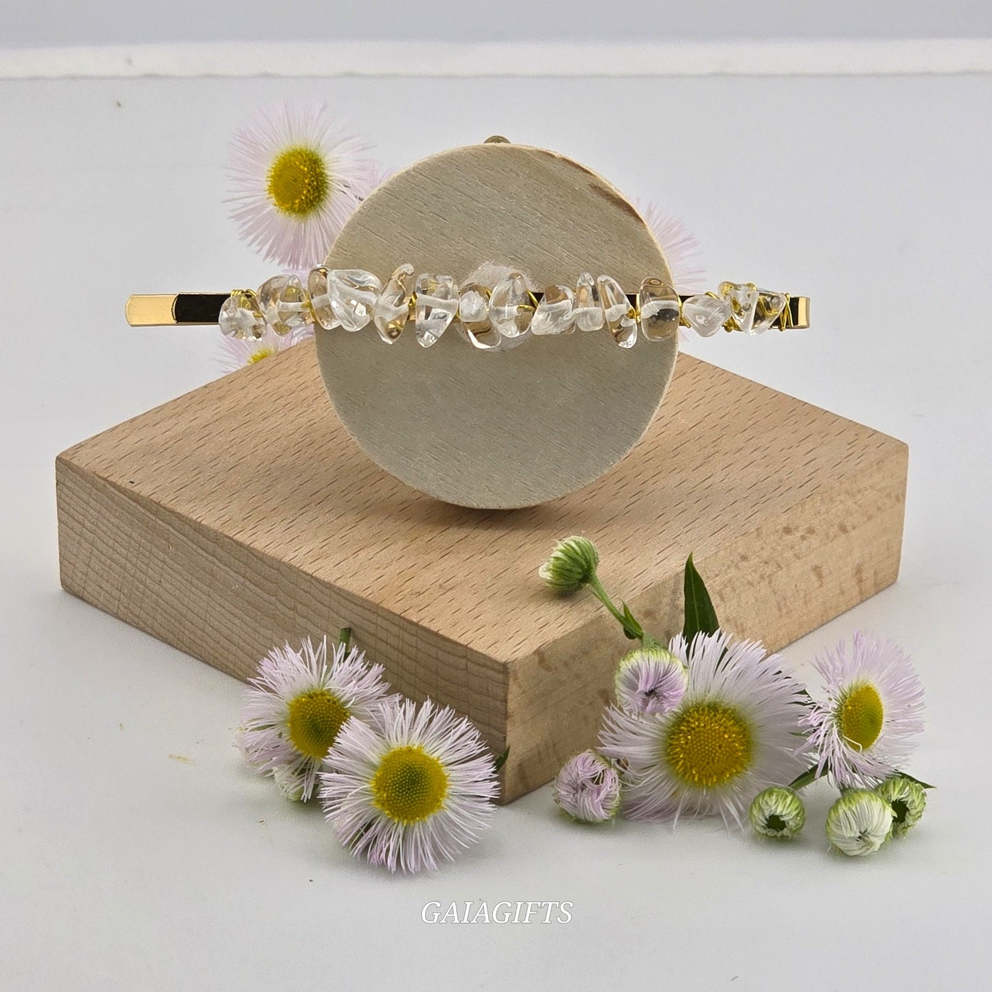 Harness the Elegance of Crystal Hair BOBBY PINS - Item L