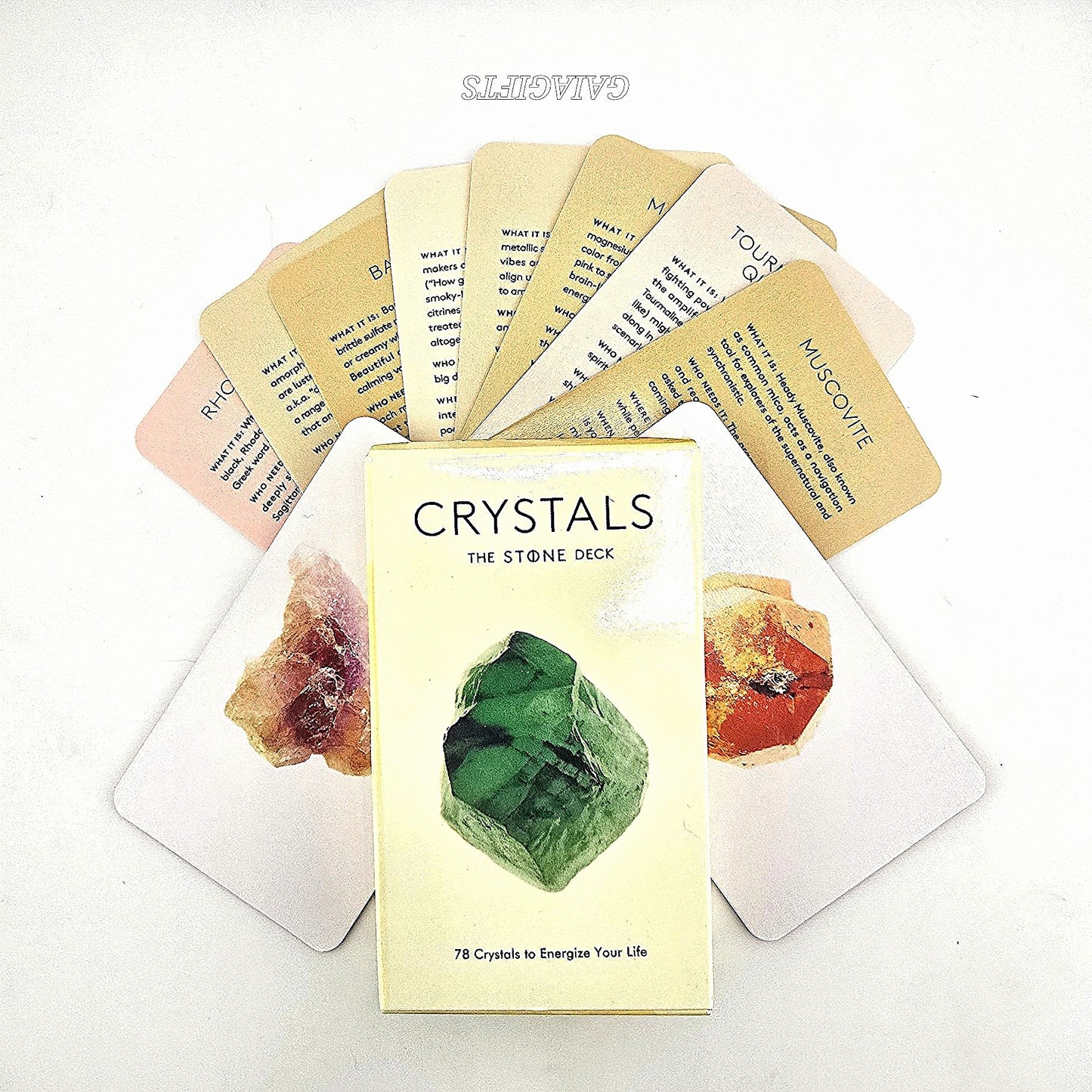 Advance in Crystals with CRYSTAL CARDS – The Stone Deck - Item C