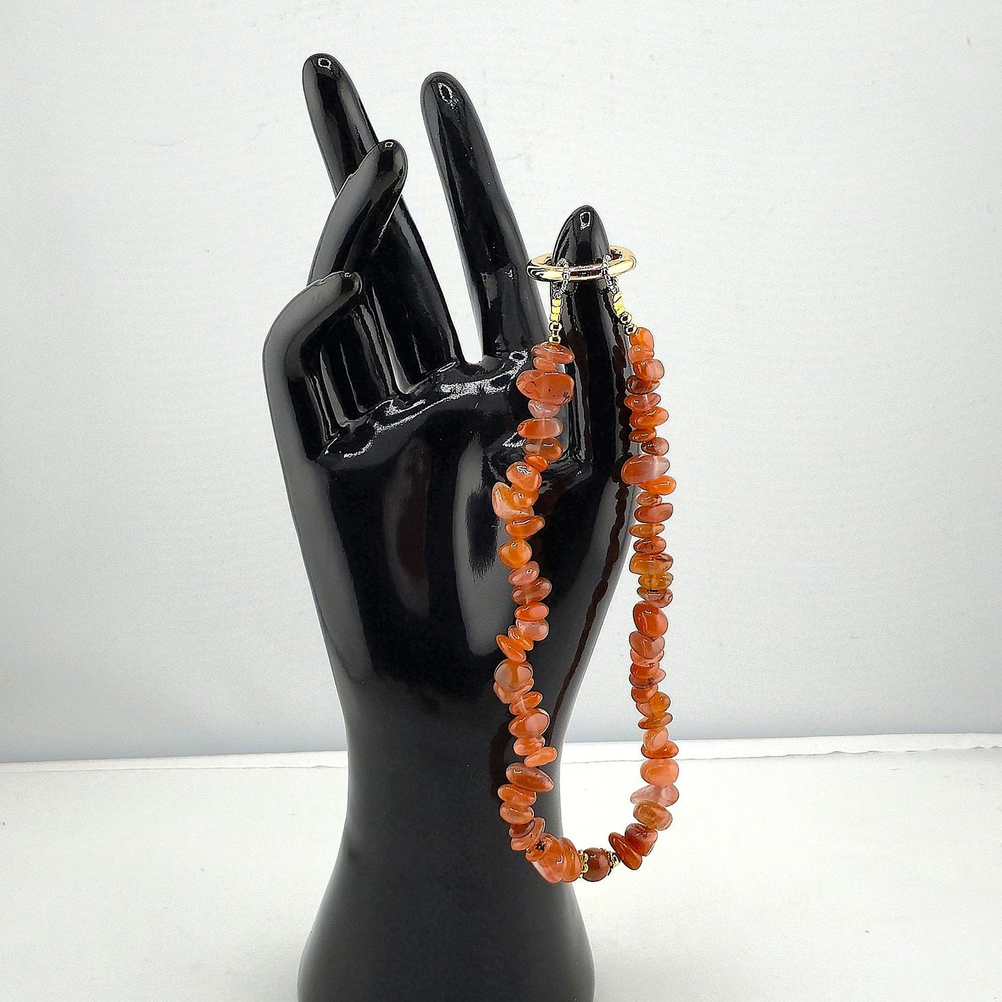 Illuminate Your MOBILE Experience with a Crystal-Embellished WRIST BRACLET- Item E