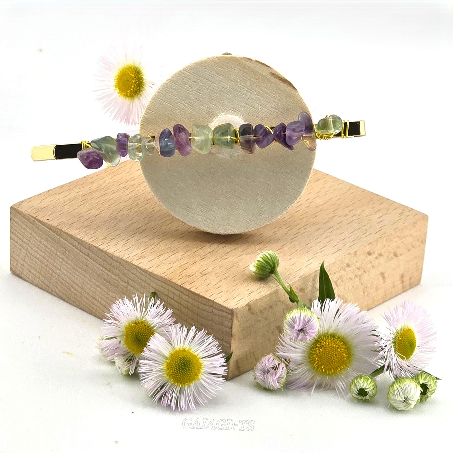 Harness the Elegance of Crystal Hair BOBBY PINS - Item L