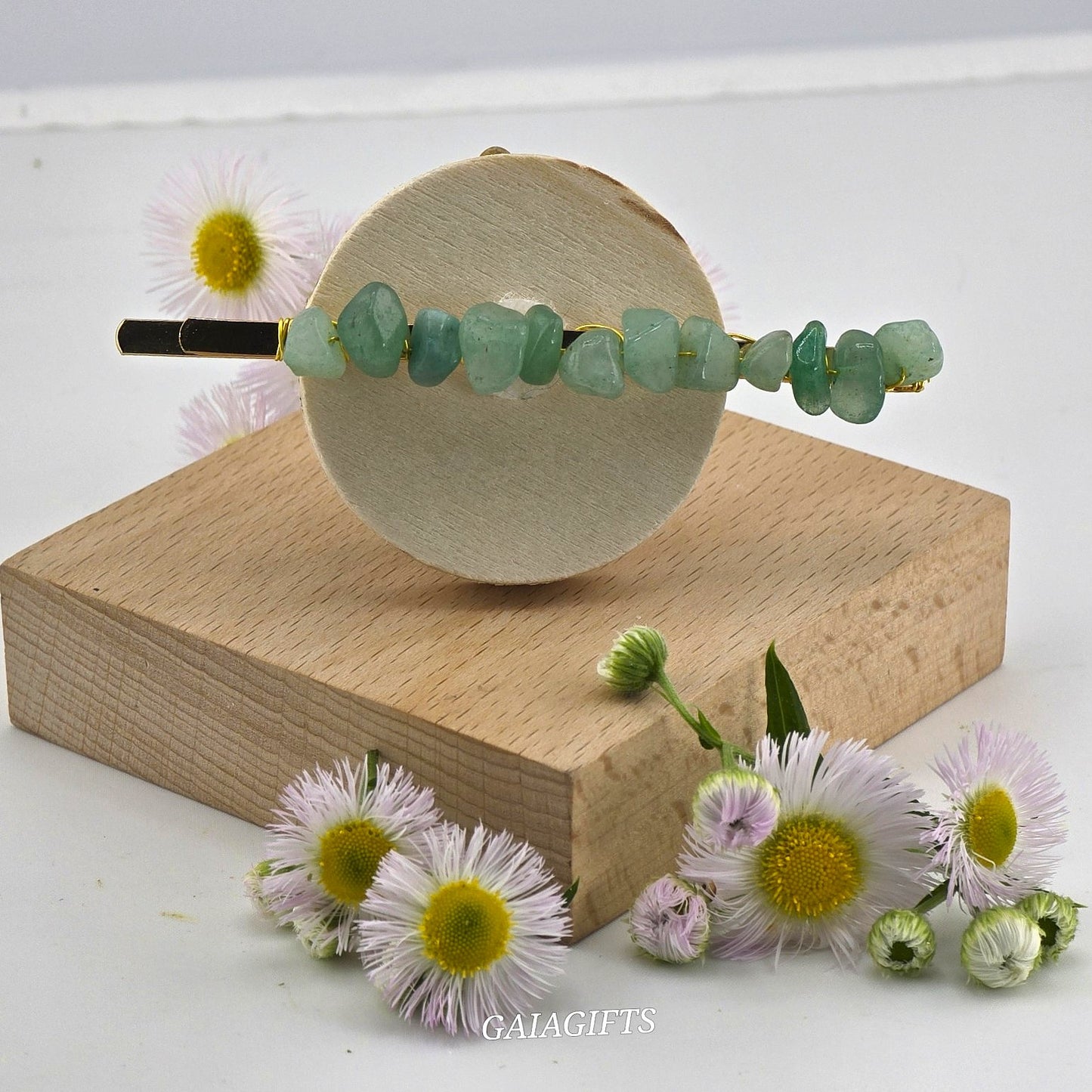 Harness the Elegance of Crystal Hair BOBBY PINS - Item L