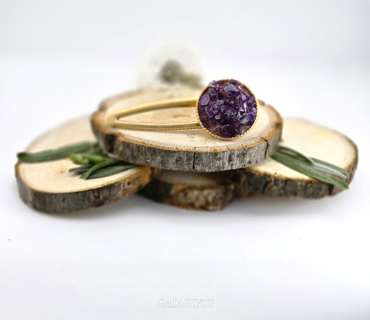 Highlight Your Hair’s Beauty with Crystal Chips Design on TOP|HAIR CLIPS - Item K