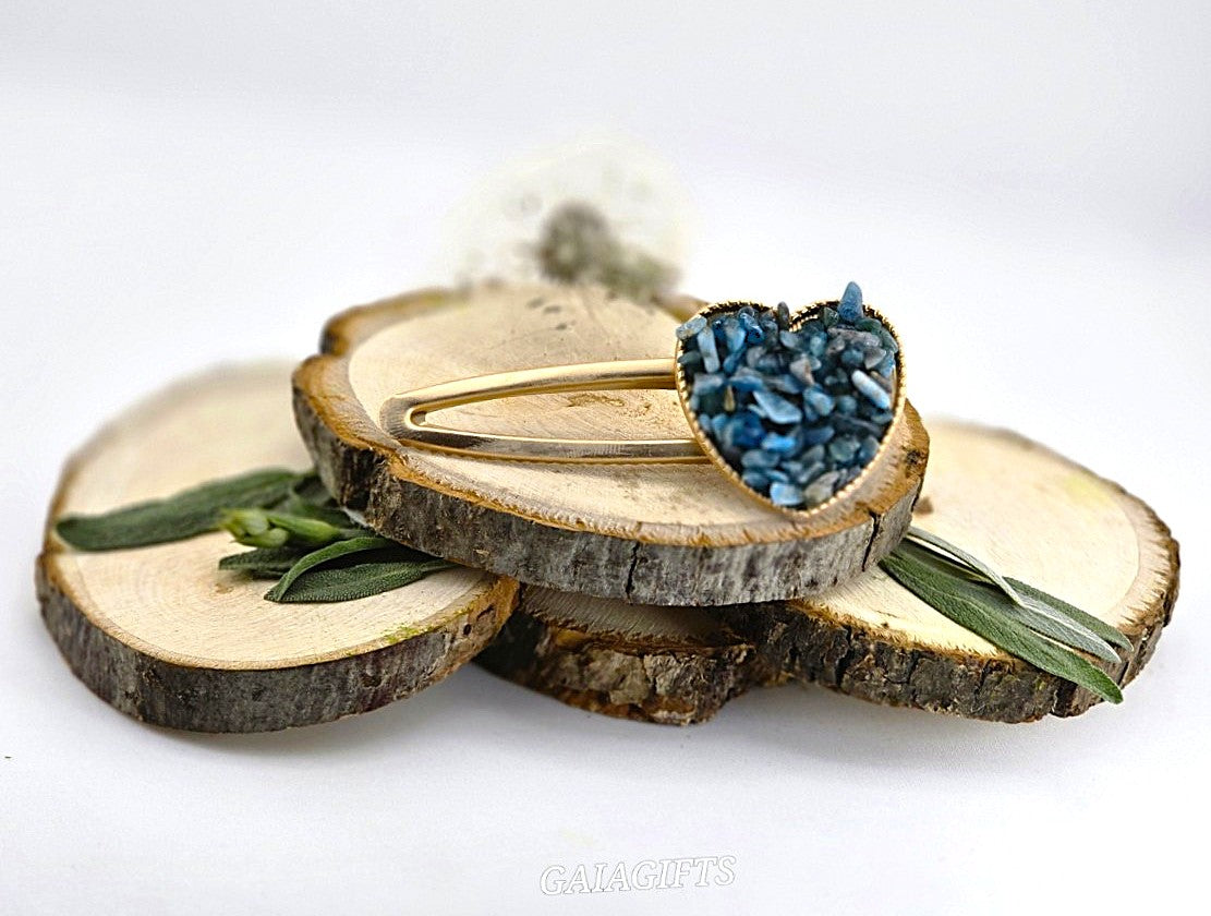 Highlight Your Hair’s Beauty with Crystal Chips Design on TOP|HAIR CLIPS - Item K
