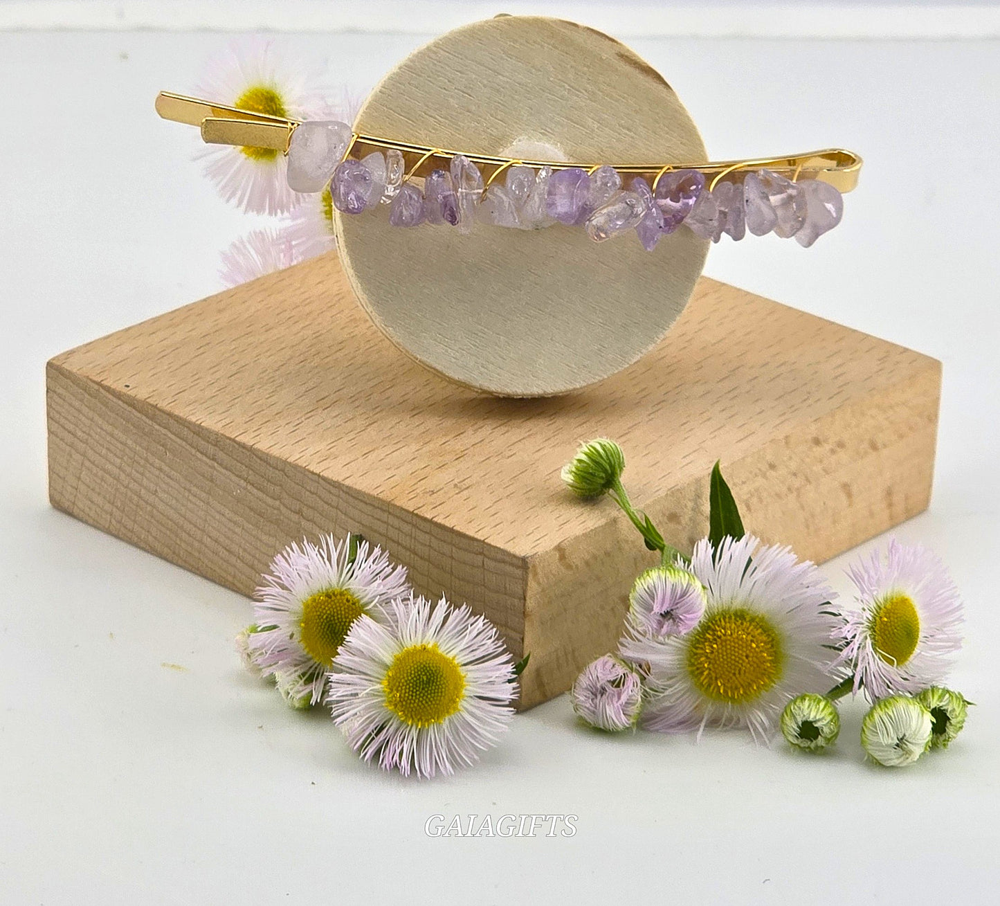 Harness the Elegance of Crystal Hair BOBBY PINS - Item L