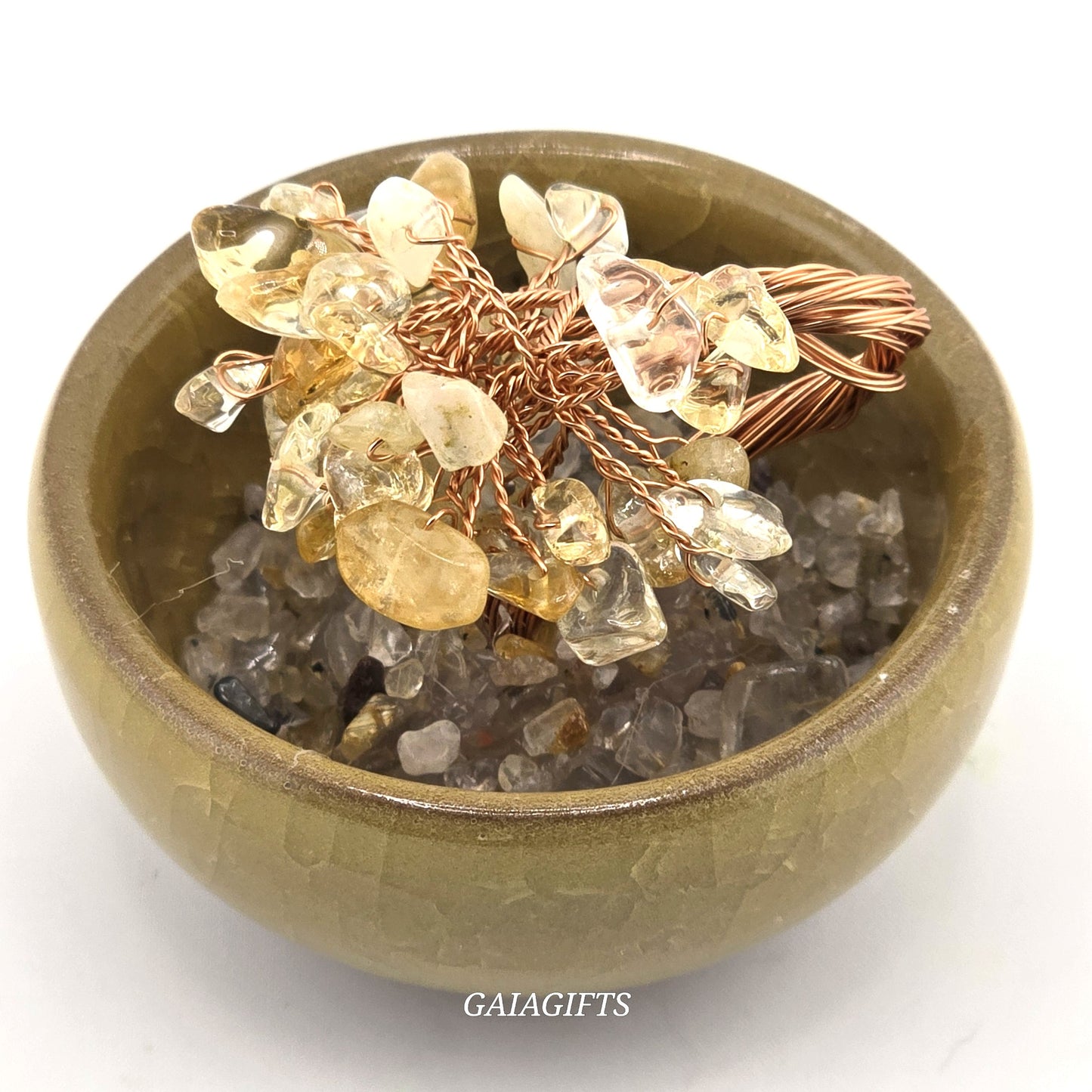 Ancestral History Natural Stone Crystal TREE OF LIFE - Item AE (Part 2)