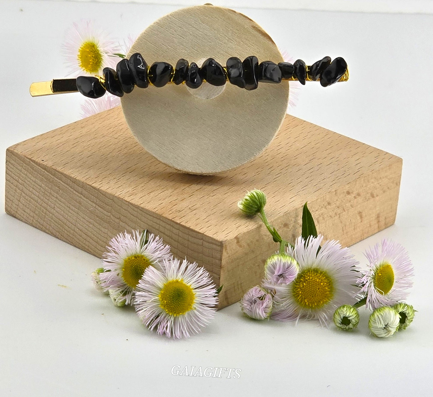 Harness the Elegance of Crystal Hair BOBBY PINS - Item L