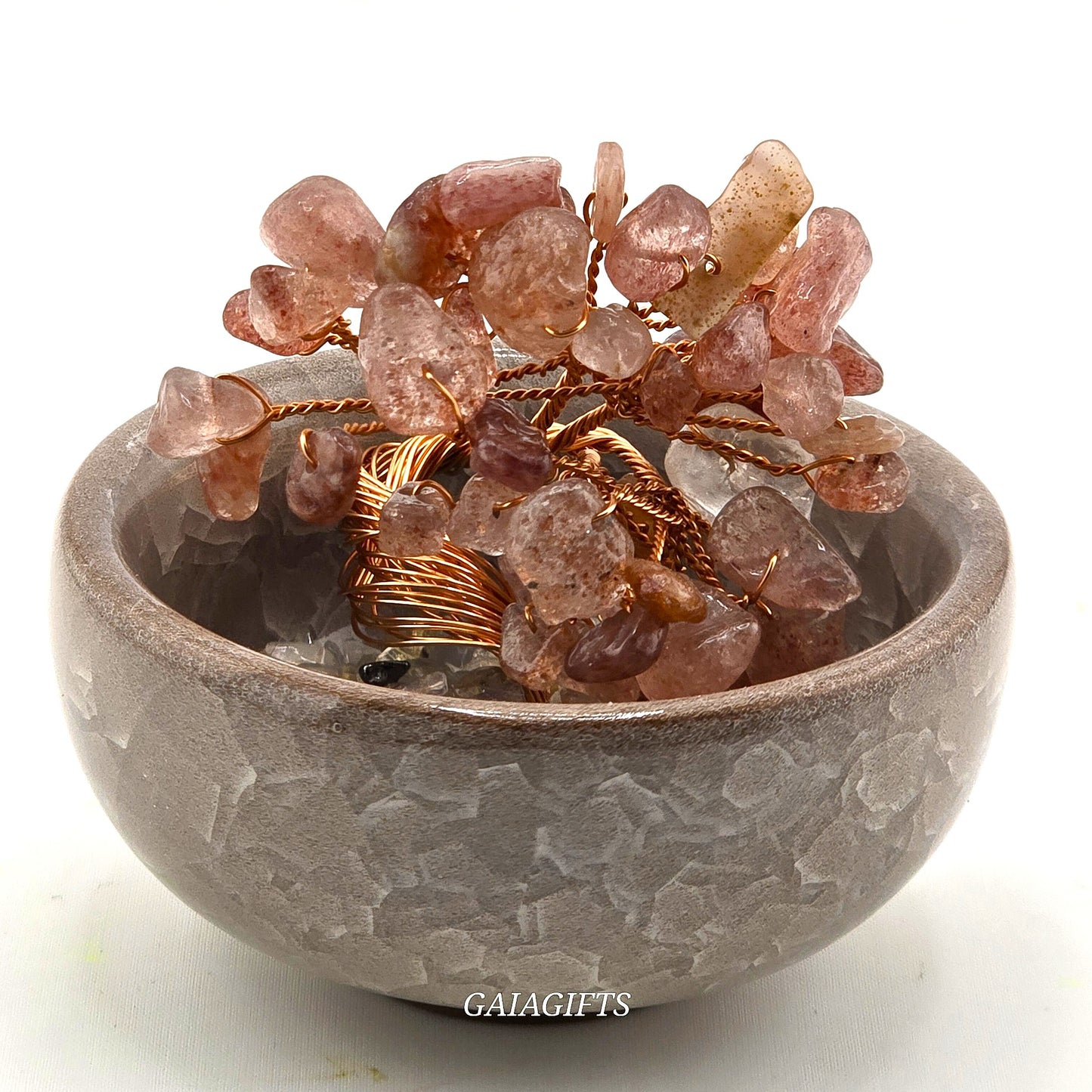 Ancestral History Natural Stone Crystal TREE OF LIFE - Item AE (Part 2)