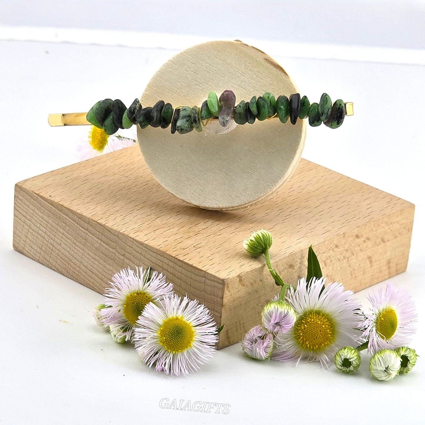 Harness the Elegance of Crystal Hair BOBBY PINS - Item L