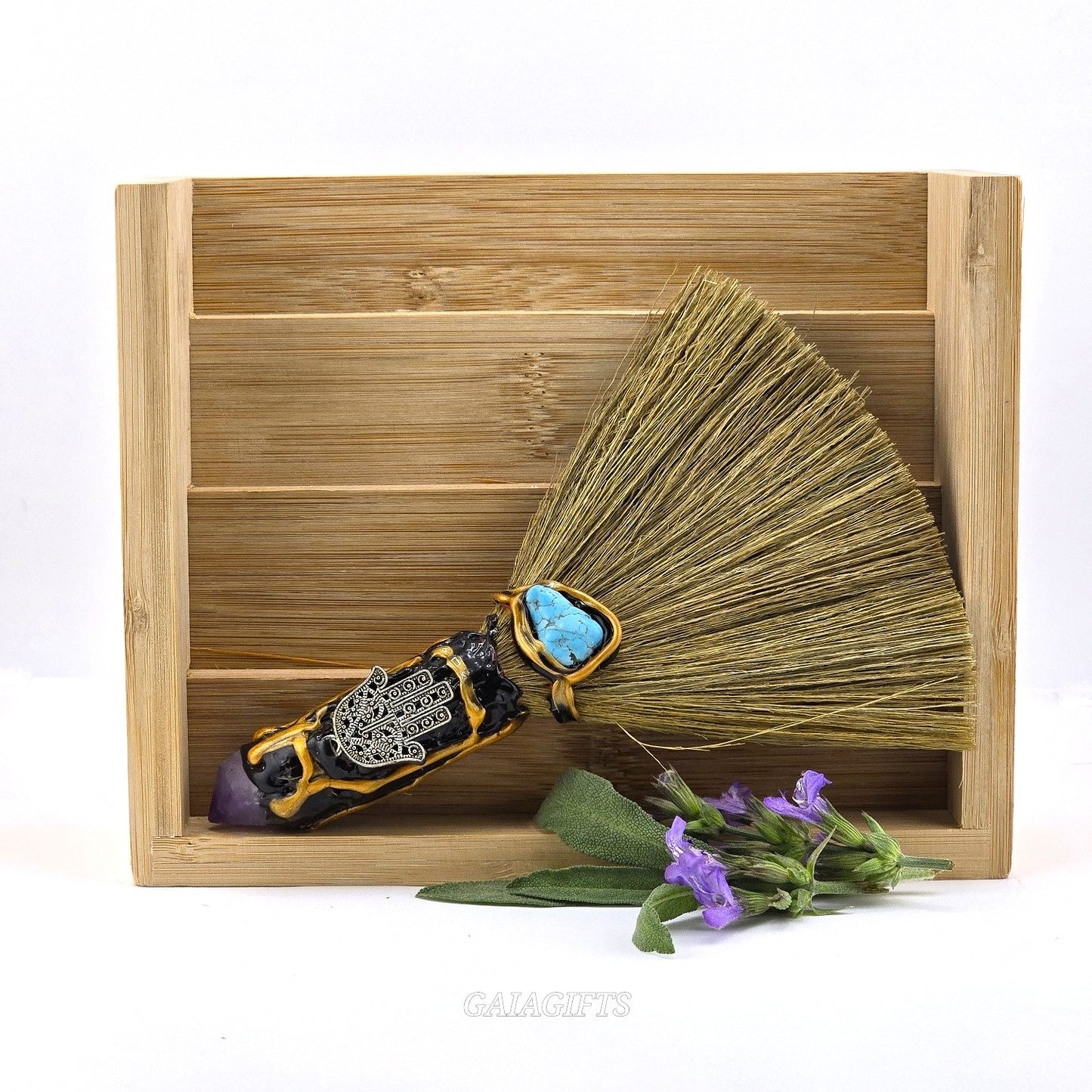 Weepingwood: Part 1 RAW CRYSTAL Magic Witch’s BROOM – Item S