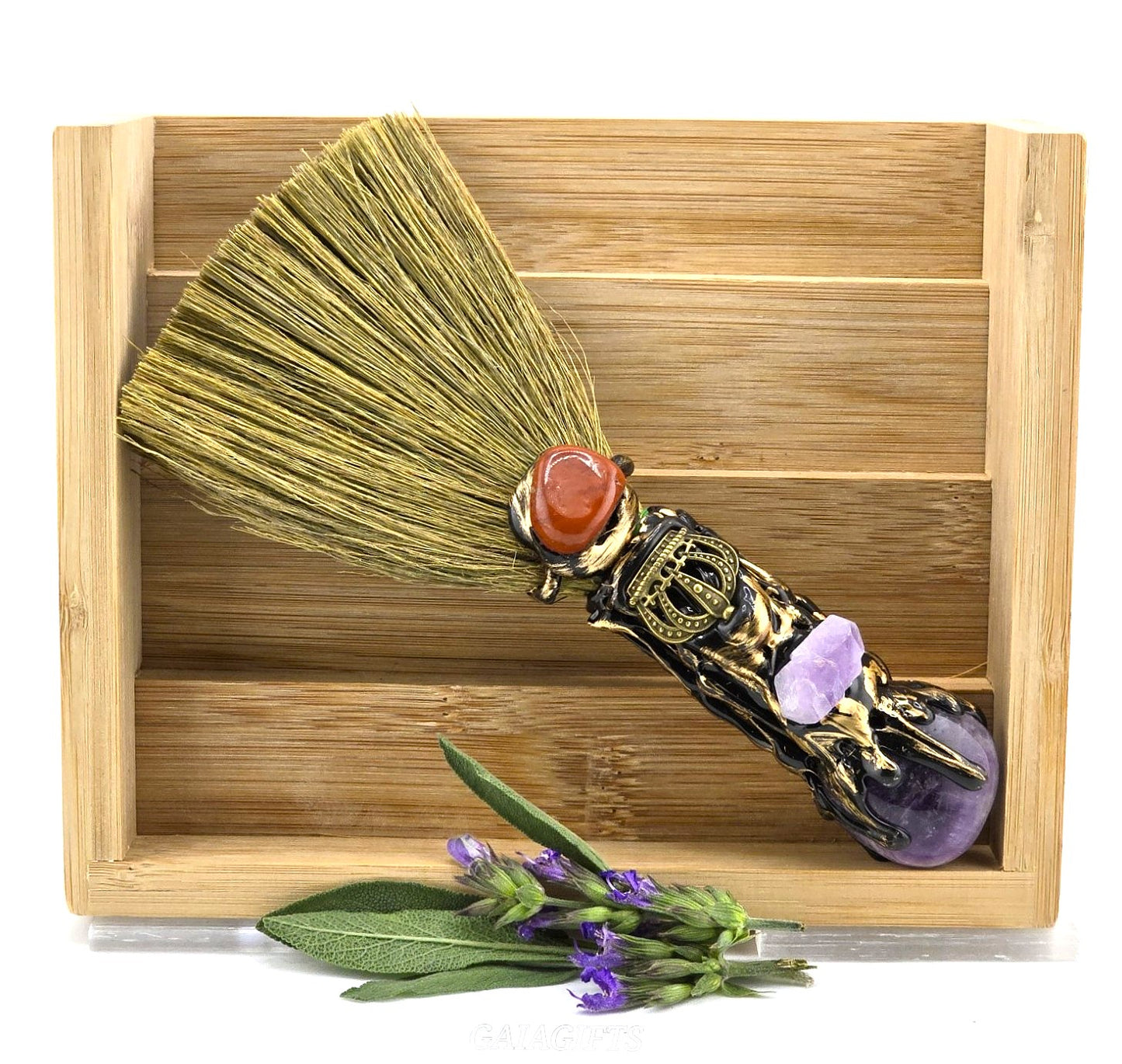 Weepingwood: Part 2 OVAL Shaped CRYSTAL Magic Witch's BROOM- Item S