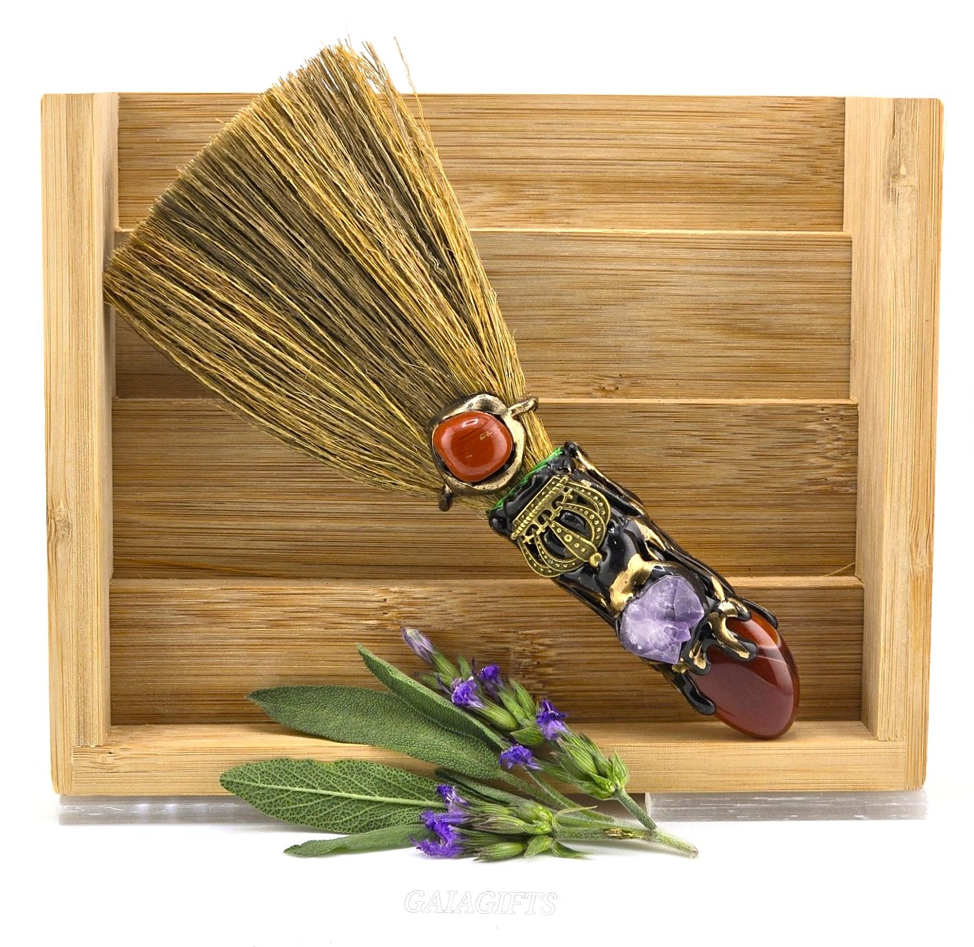 Weepingwood: Part 2 OVAL Shaped CRYSTAL Magic Witch's BROOM- Item S