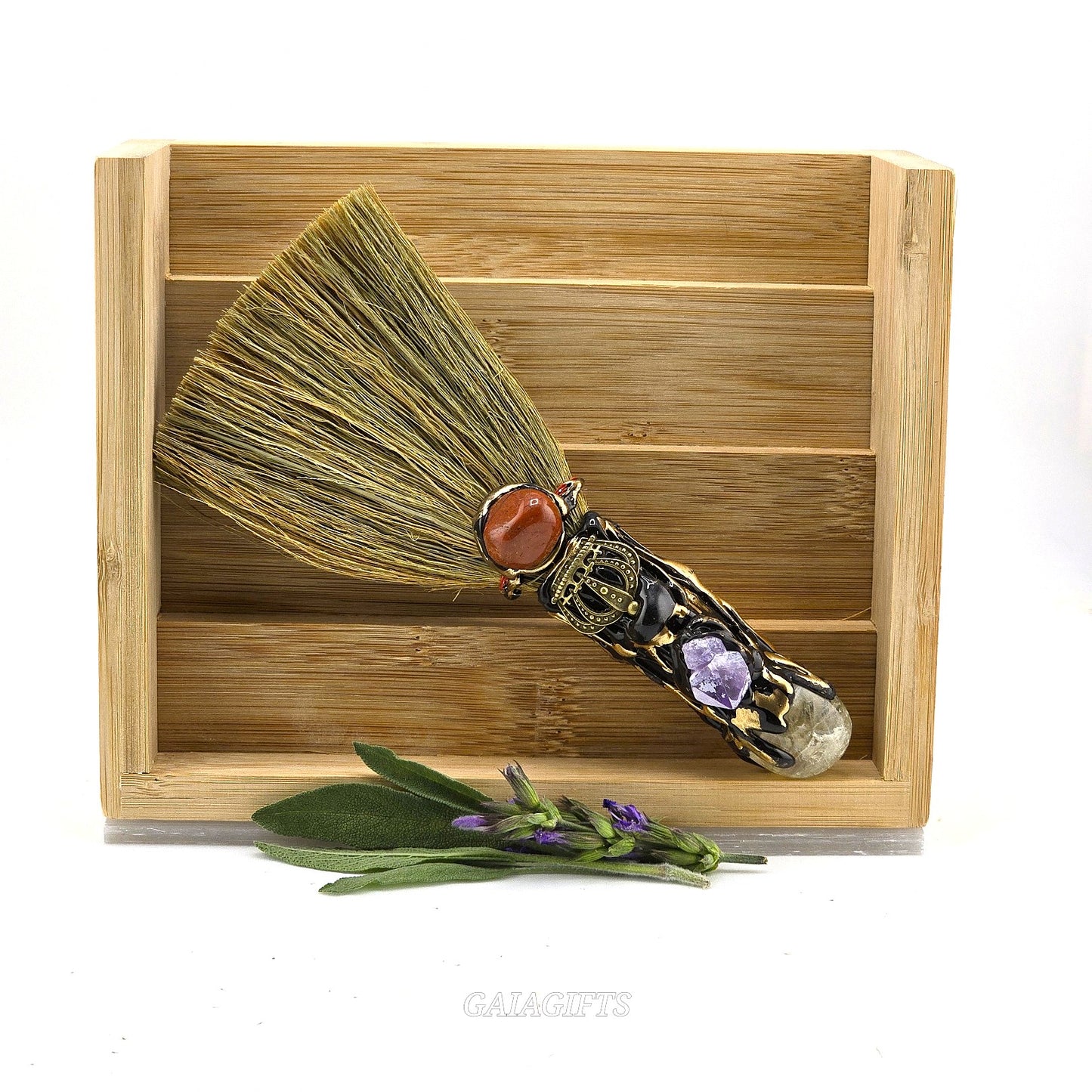 Weepingwood: Part 2 OVAL Shaped CRYSTAL Magic Witch's BROOM- Item S