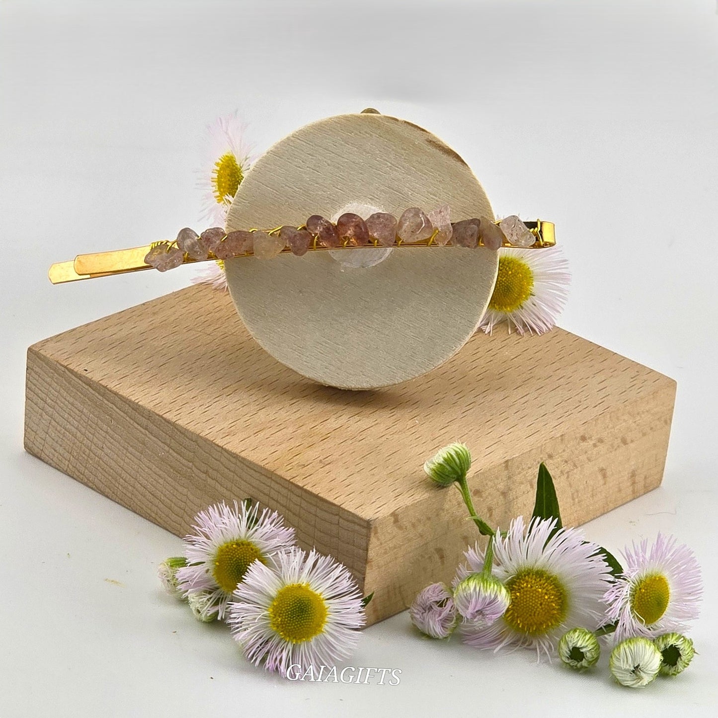 Harness the Elegance of Crystal Hair BOBBY PINS - Item L