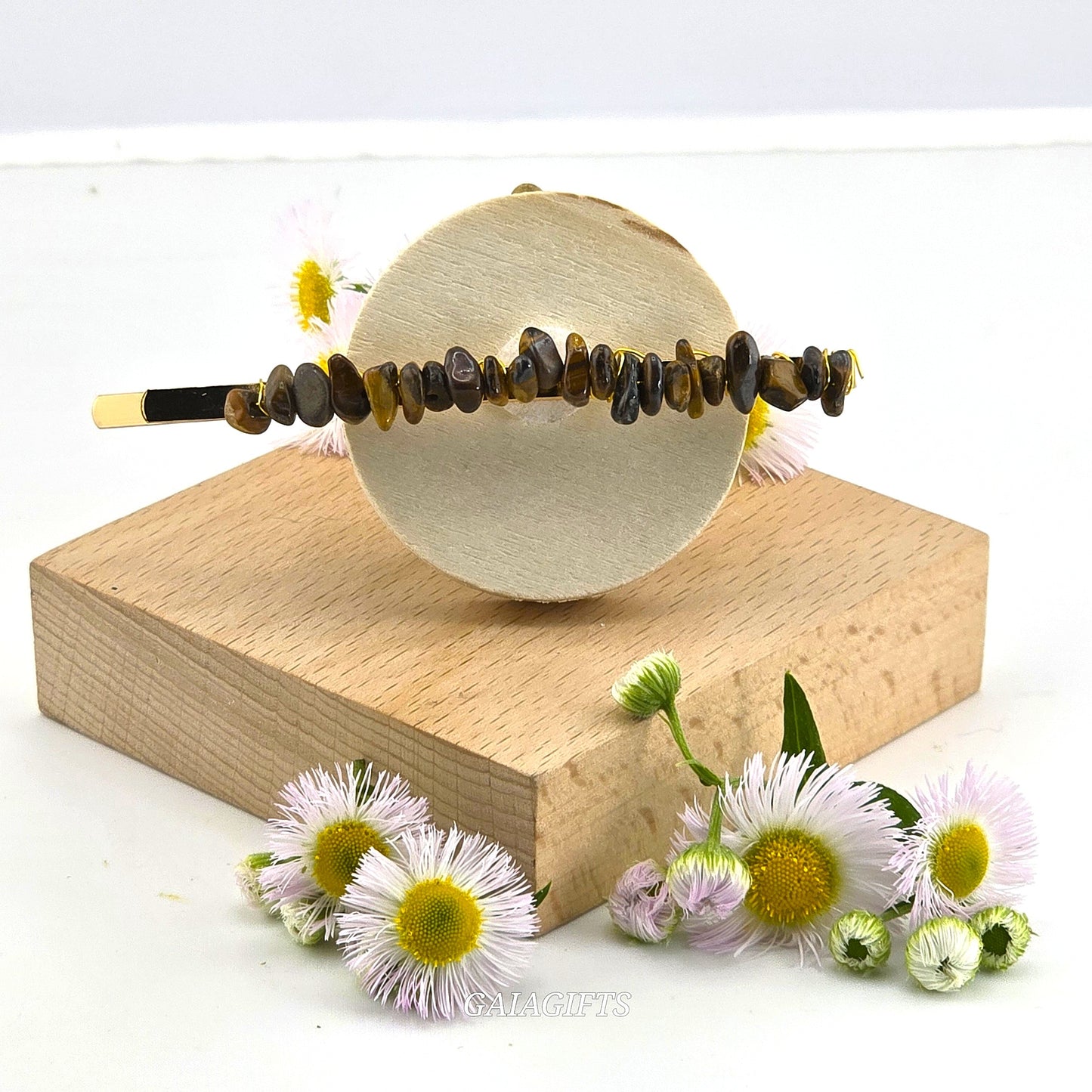 Harness the Elegance of Crystal Hair BOBBY PINS - Item L