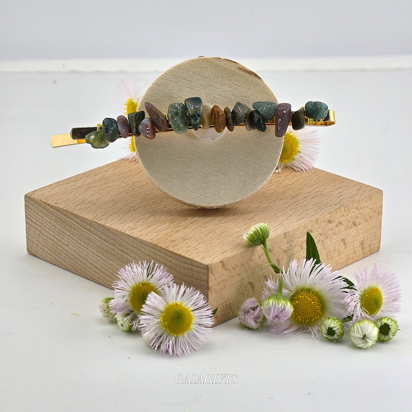 Harness the Elegance of Crystal Hair BOBBY PINS - Item L