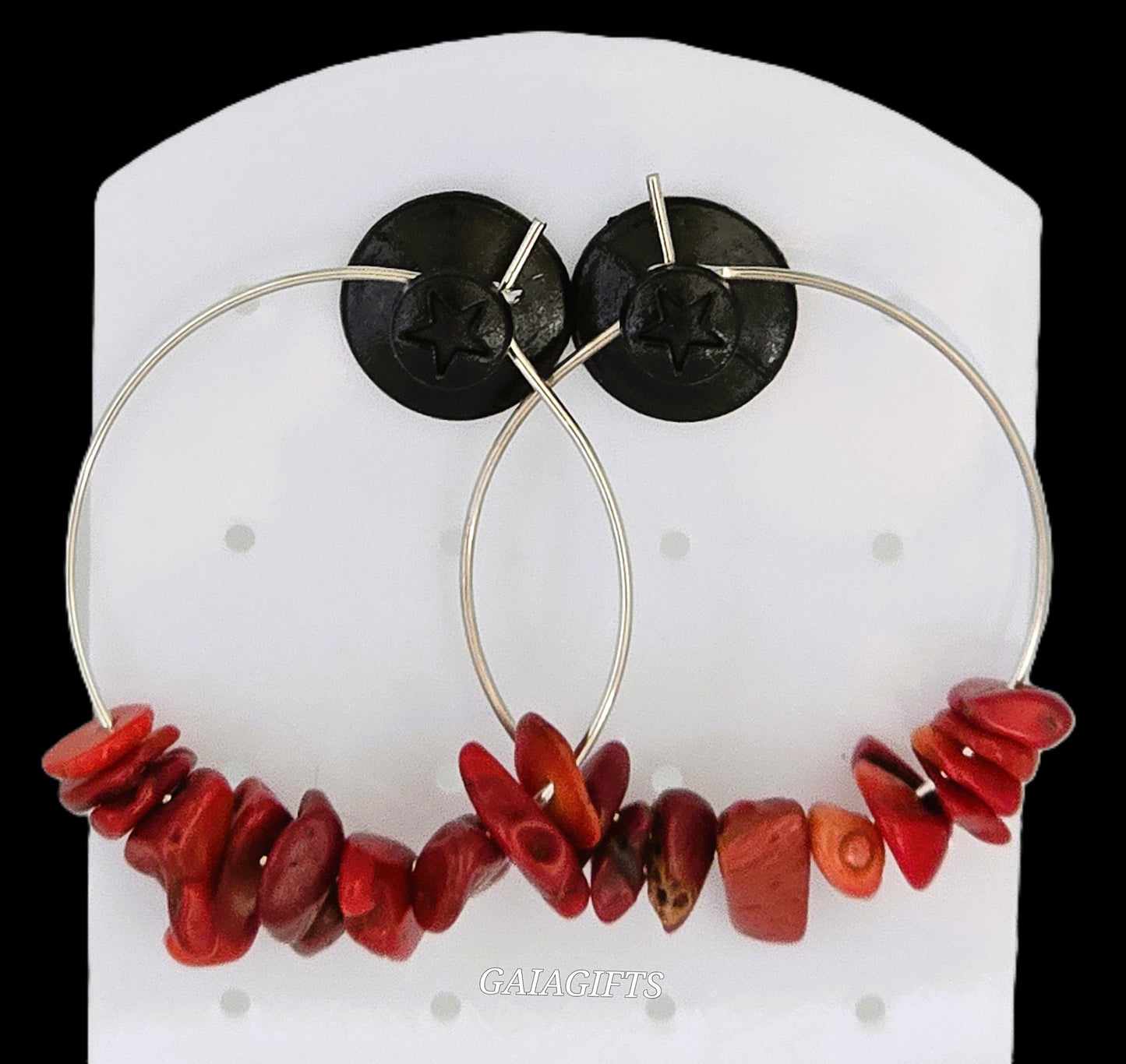 Unique – Fancy 925 Silver & Yellow METAL EARRINGS with Crystals - Item U Part 2