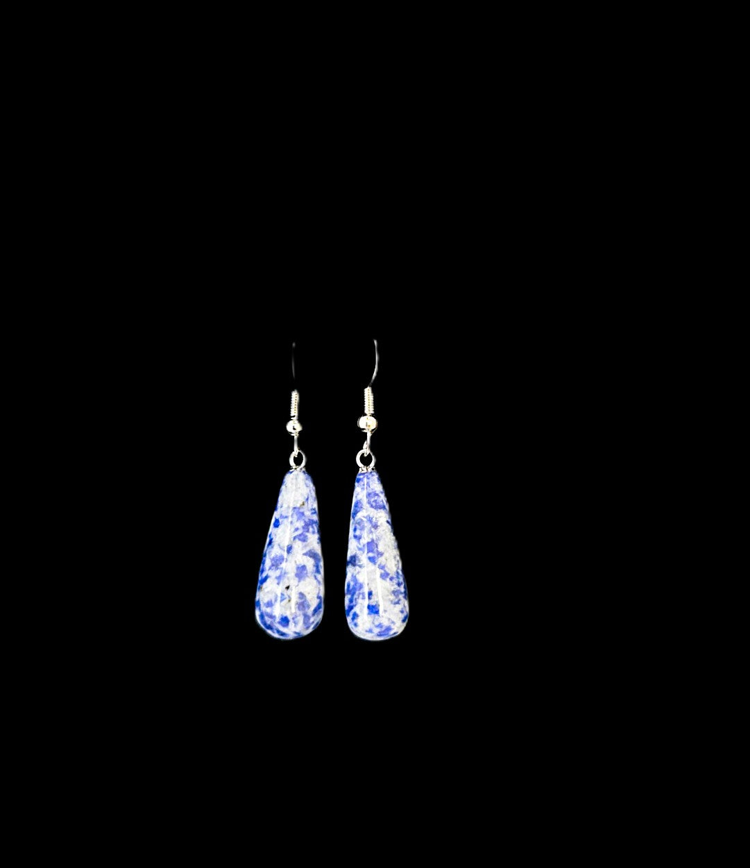 Unique – Fancy 925 Silver & Yellow METAL EARRINGS with Crystals - Item U Part 2