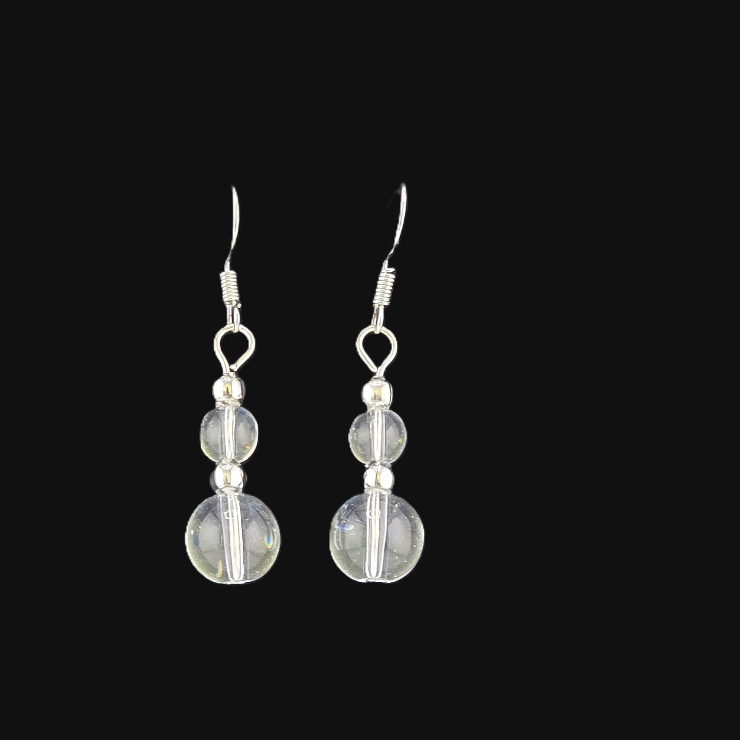 Unique – Fancy 925 Silver & Yellow METAL EARRINGS with Crystals Item U Part 1