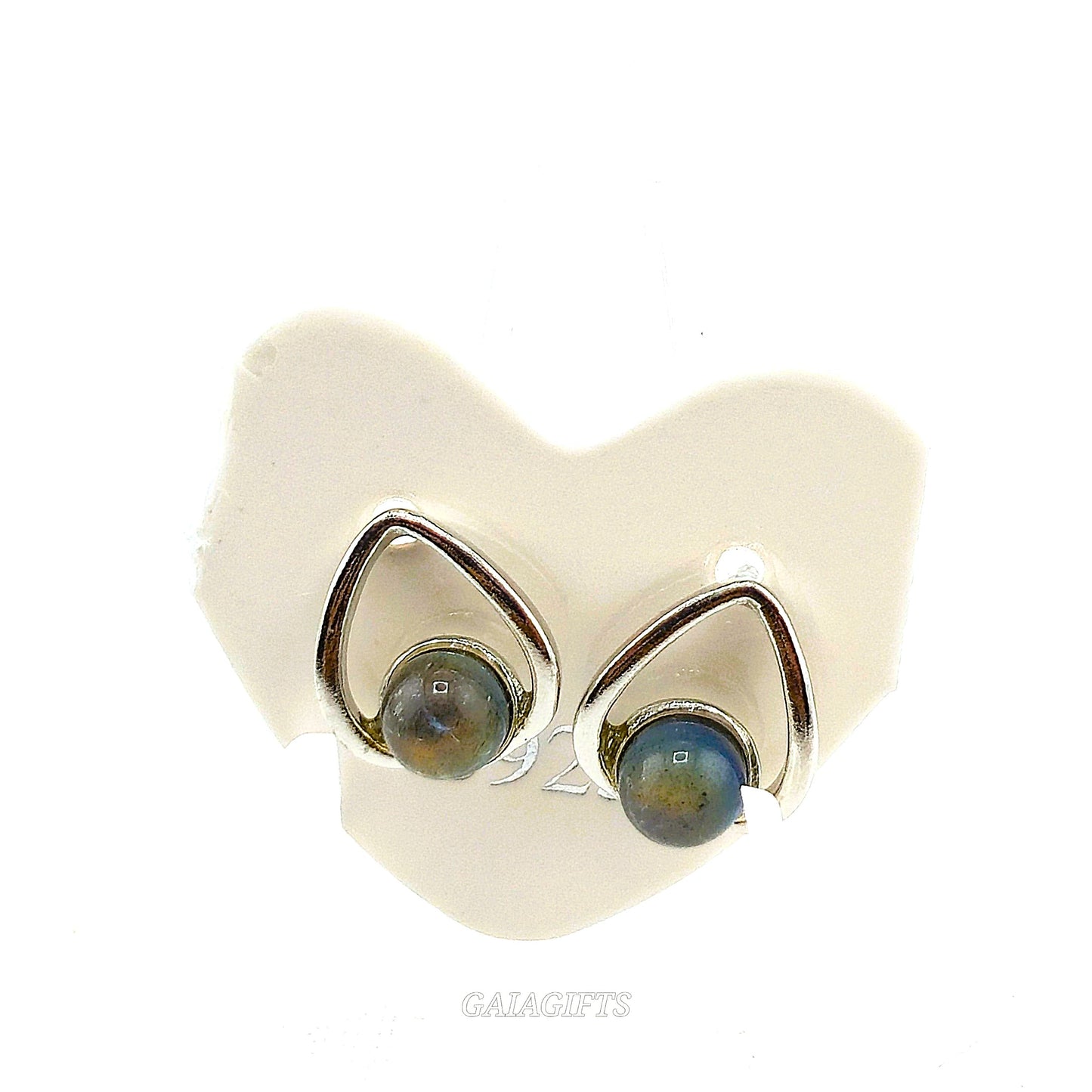 Unique – Fancy 925 Silver & Yellow METAL EARRINGS with Crystals Item U Part 1