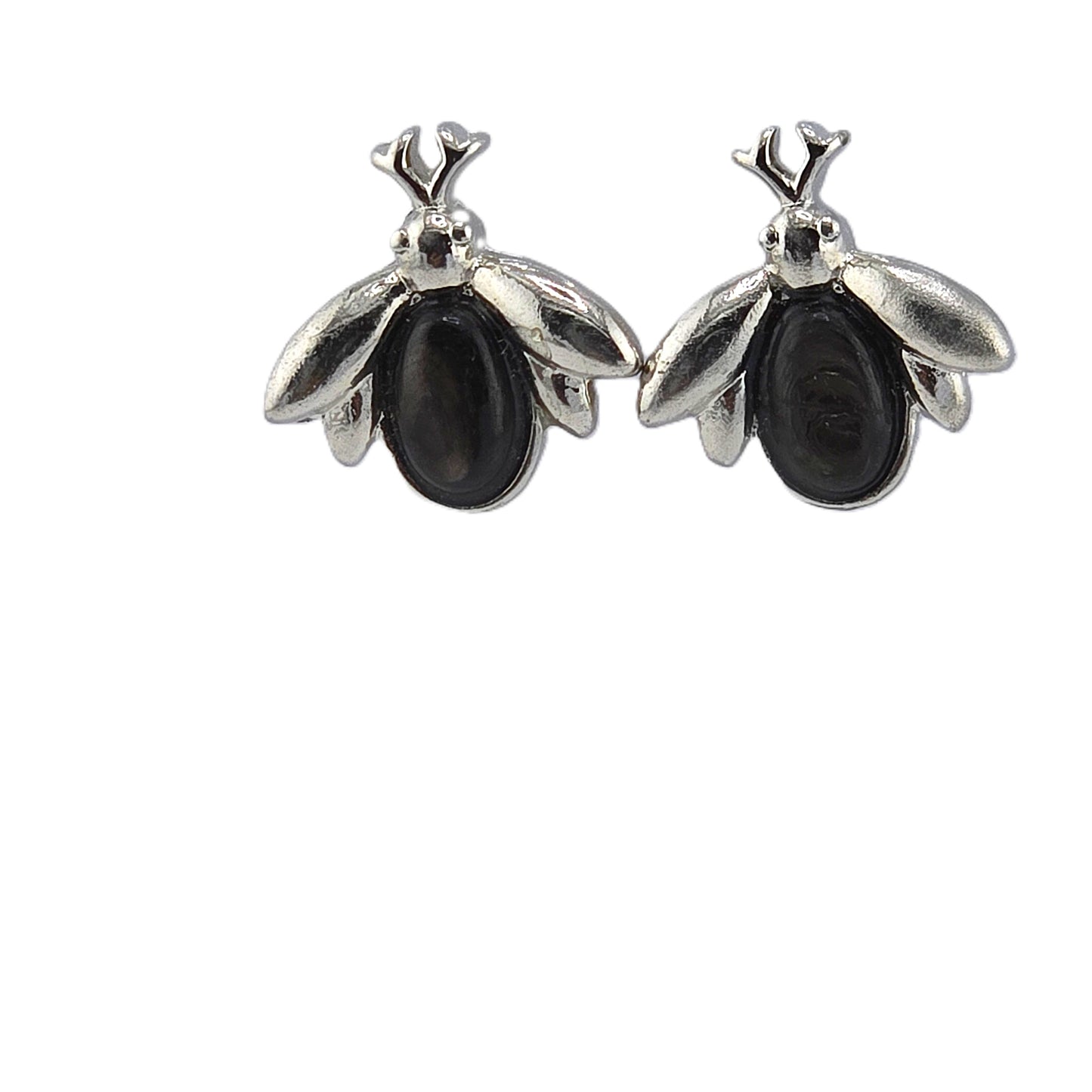 Unique – Fancy 925 Silver & Yellow METAL EARRINGS with Crystals Item U Part 1