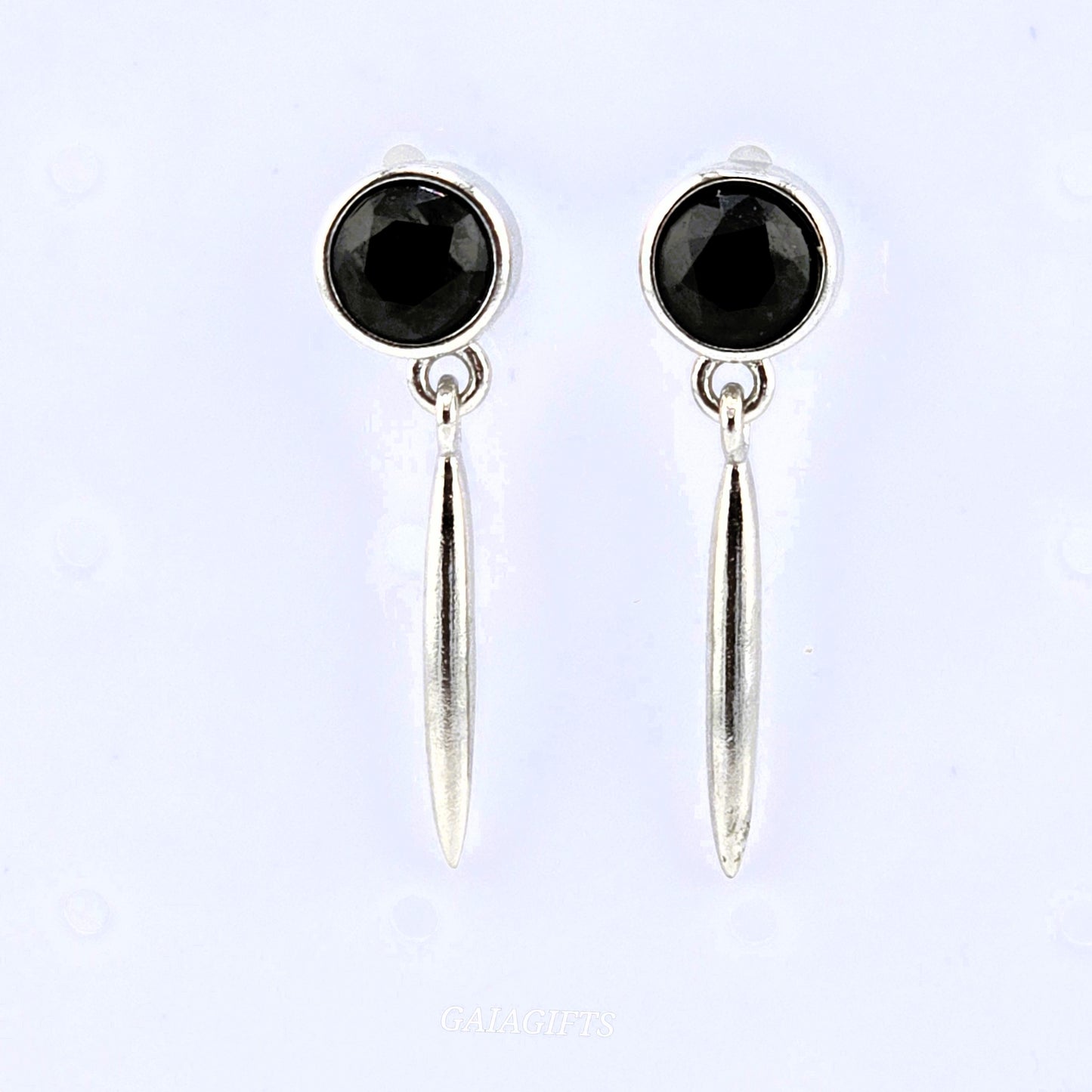 Unique – Fancy 925 Silver & Yellow METAL EARRINGS with Crystals Item U Part 1