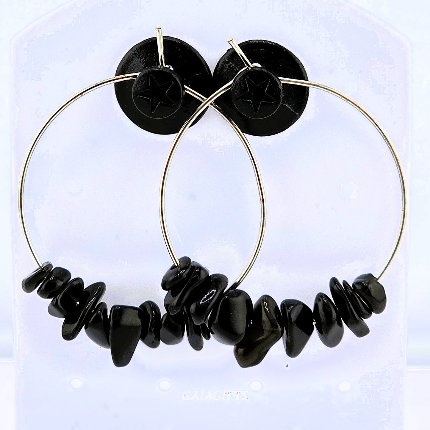 Unique – Fancy 925 Silver & Yellow METAL EARRINGS with Crystals Item U Part 1