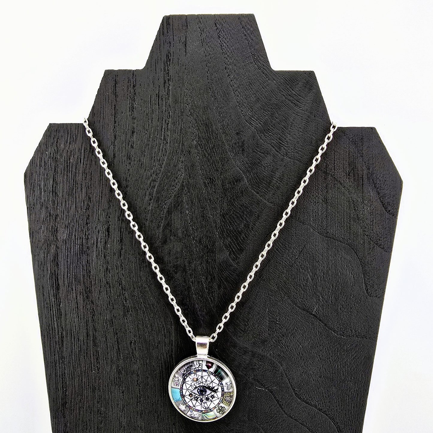 Glimmering PART 1 - Crystal NECKLACE & PENDANT (Silver / Yellow Metal) – Item AZ