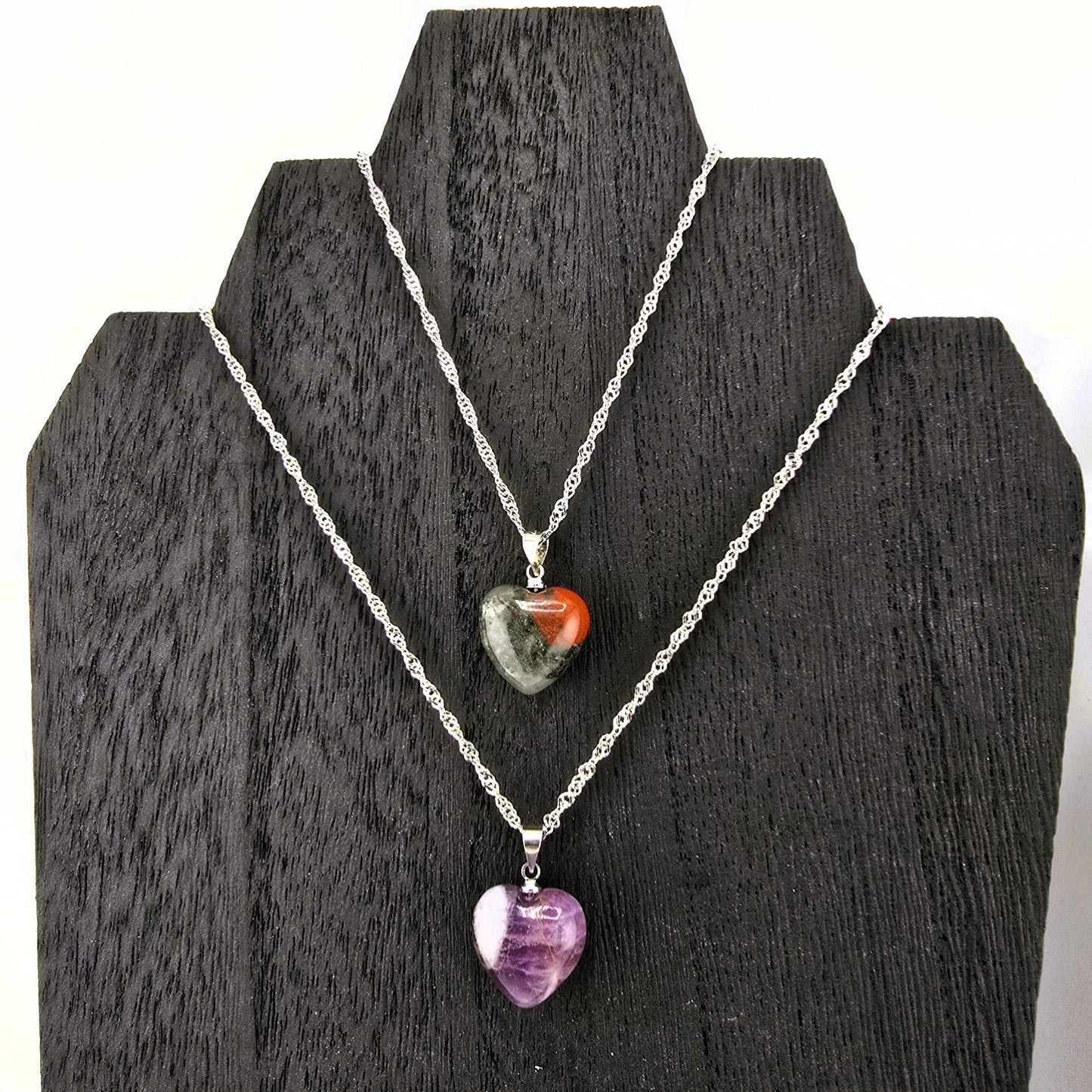 Glimmering PART 1 - Crystal NECKLACE & PENDANT (Silver / Yellow Metal) – Item AZ