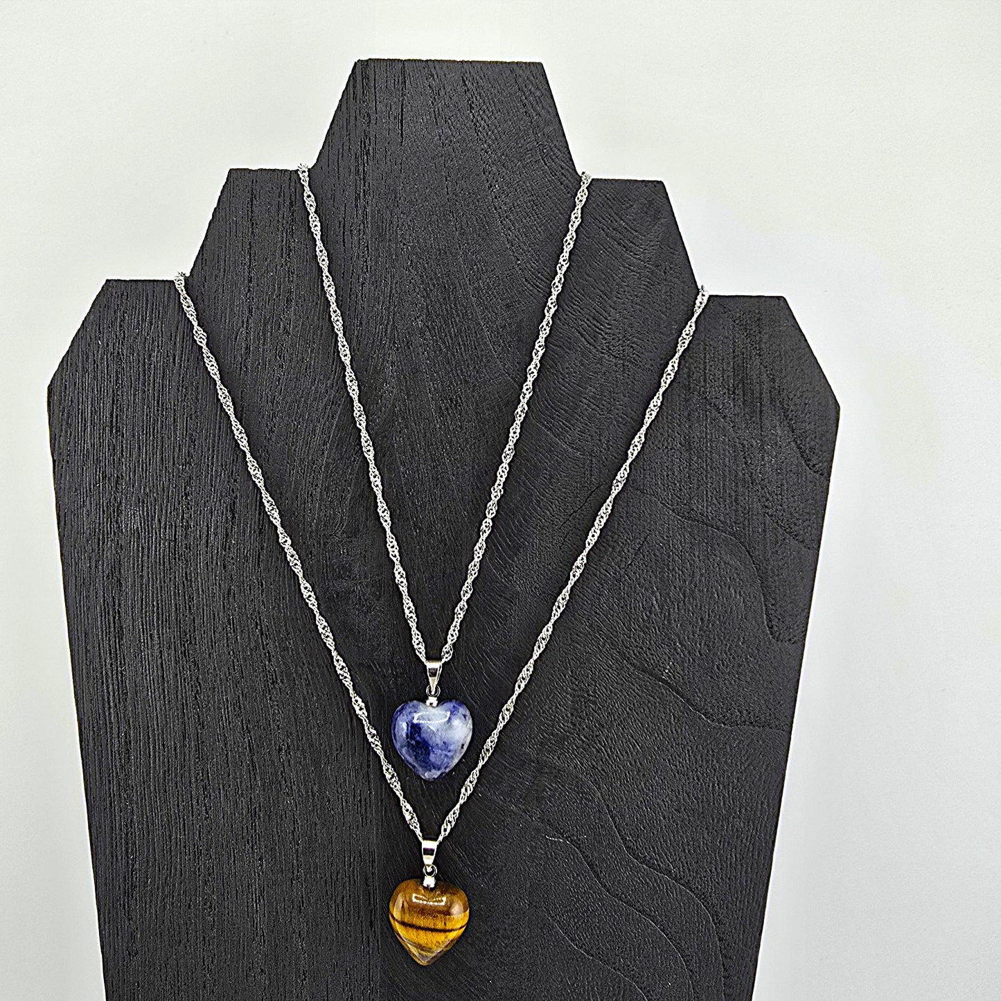 Glimmering PART 1 - Crystal NECKLACE & PENDANT (Silver / Yellow Metal) – Item AZ
