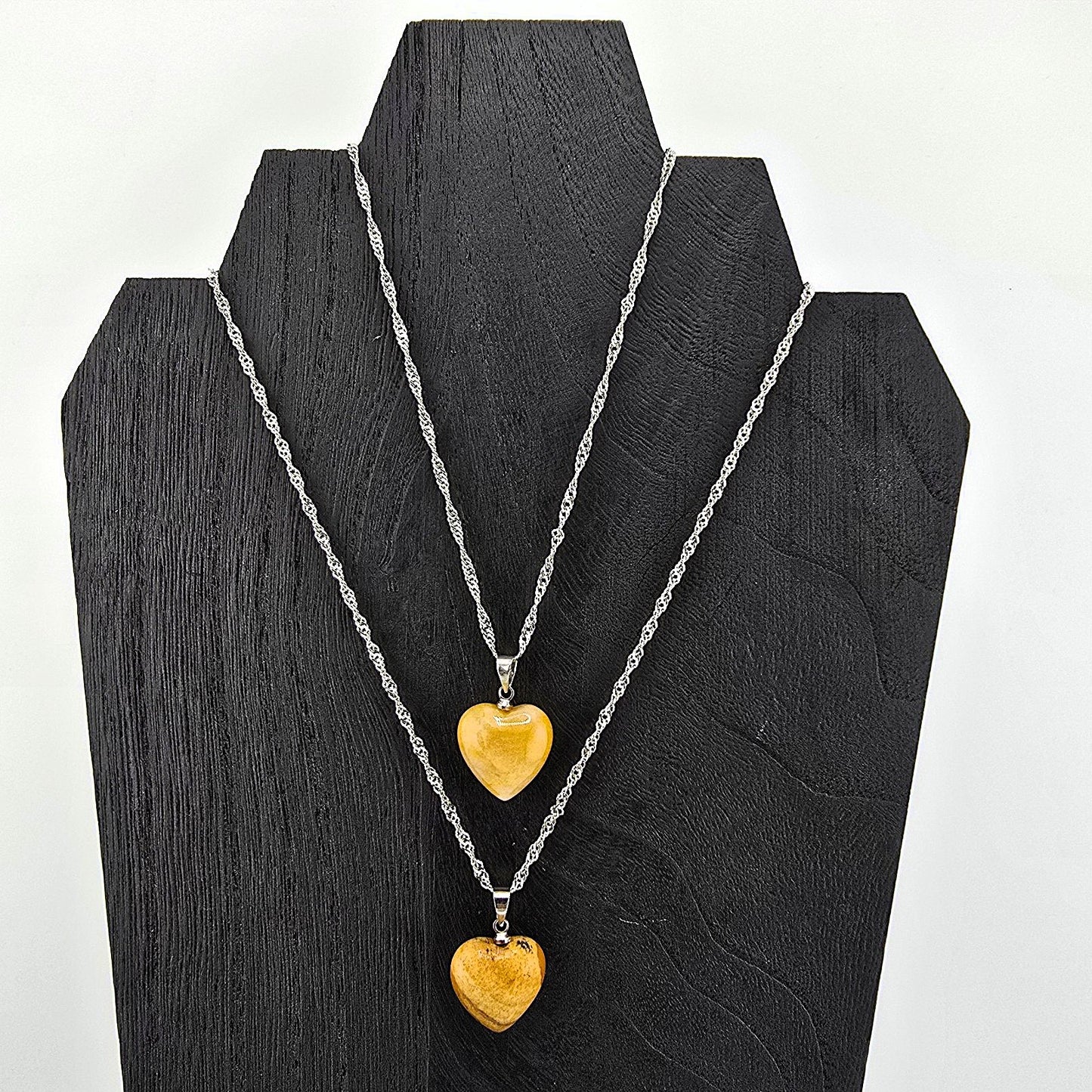 Glimmering PART 1 - Crystal NECKLACE & PENDANT (Silver / Yellow Metal) – Item AZ