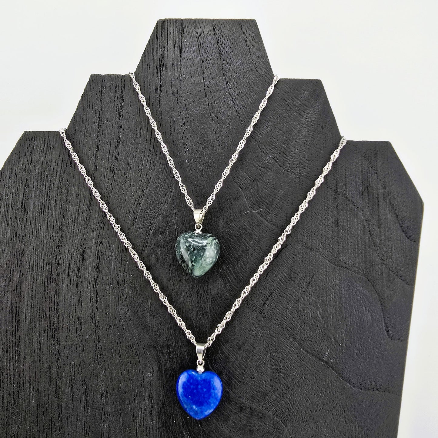 Glimmering PART 1 - Crystal NECKLACE & PENDANT (Silver / Yellow Metal) – Item AZ