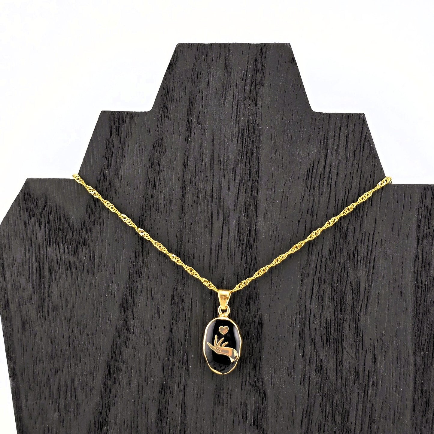 Glimmering PART 1 - Crystal NECKLACE & PENDANT (Silver / Yellow Metal) – Item AZ