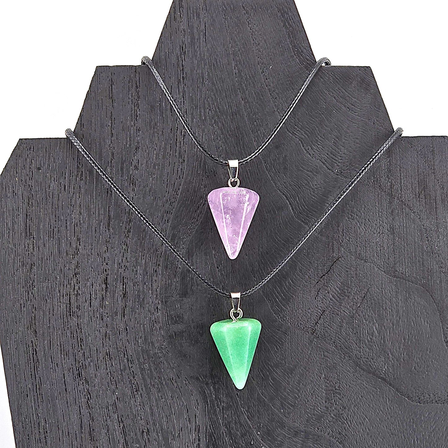 Glimmering PART 1 - Crystal NECKLACE & PENDANT (Silver / Yellow Metal) – Item AZ