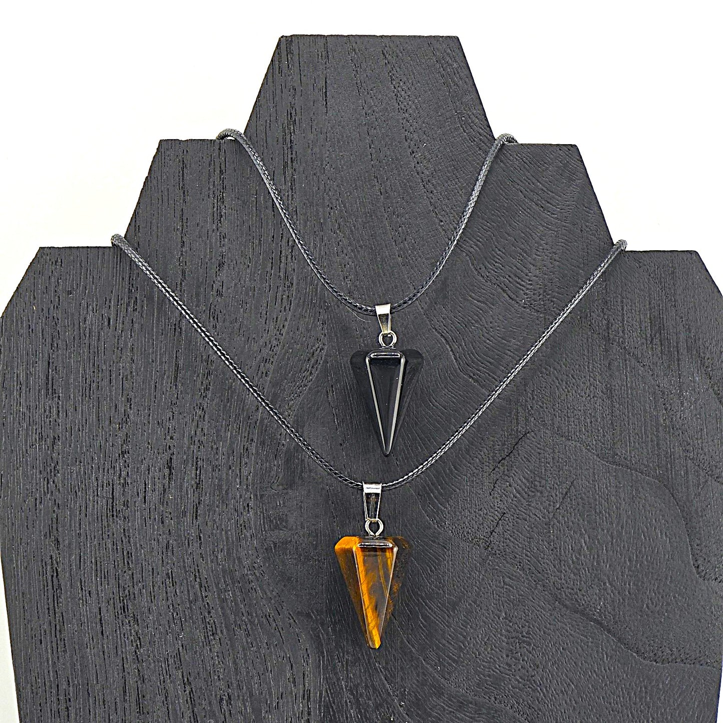 Glimmering PART 1 - Crystal NECKLACE & PENDANT (Silver / Yellow Metal) – Item AZ